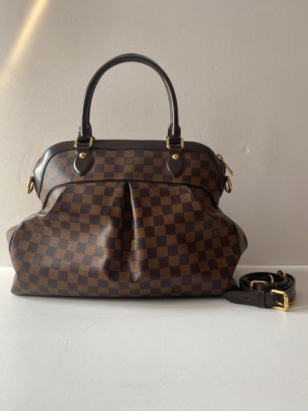 Louis Vuitton Damier Ebene Trevi PM Bag-handbag-Louis Vuitton-The Closet Egypt