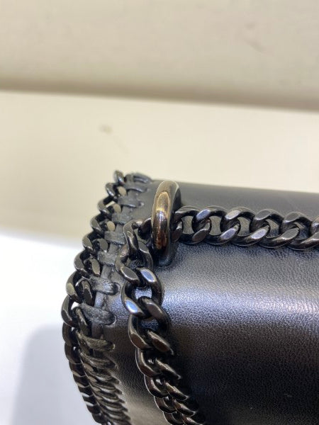 Stella Mccartney Black Vegan Falabella Box Crossbody Bag-handbag-Stella Mccartney-The Closet Egypt