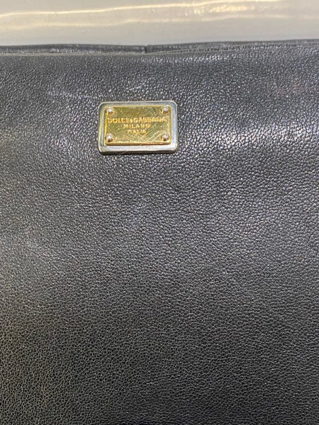 Dolce & Gabbana Black Crossbody Bag-handbag-Dolce & Gabbana-The Closet Egypt