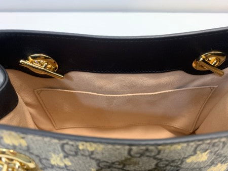 Gucci Bicolor GG Supreme Padlock Small Shoulder Bag-handbag-Gucci-The Closet Egypt