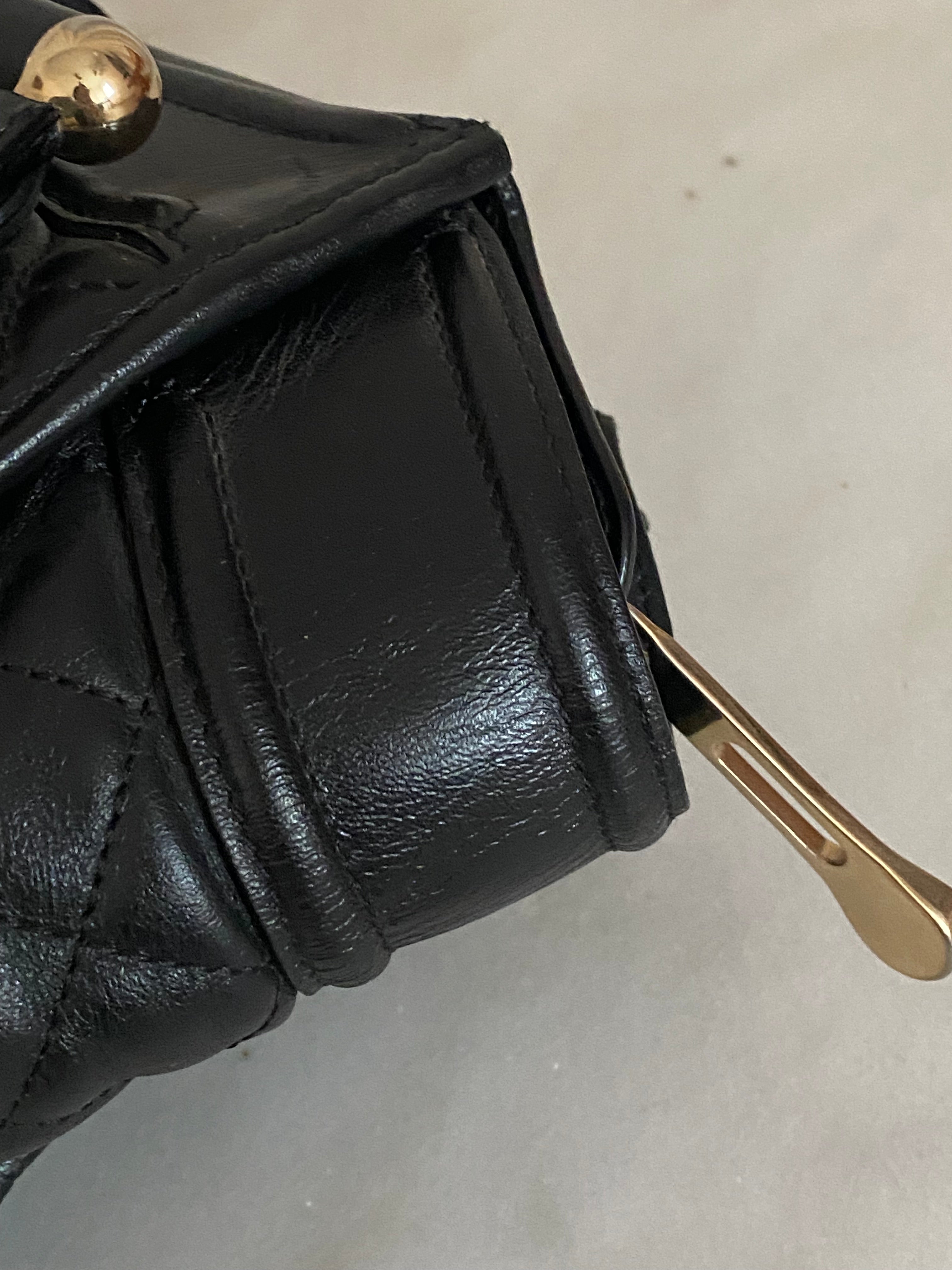 Burberry Black Mini Monor Tote Bag-handbag-Burberry-The Closet Egypt