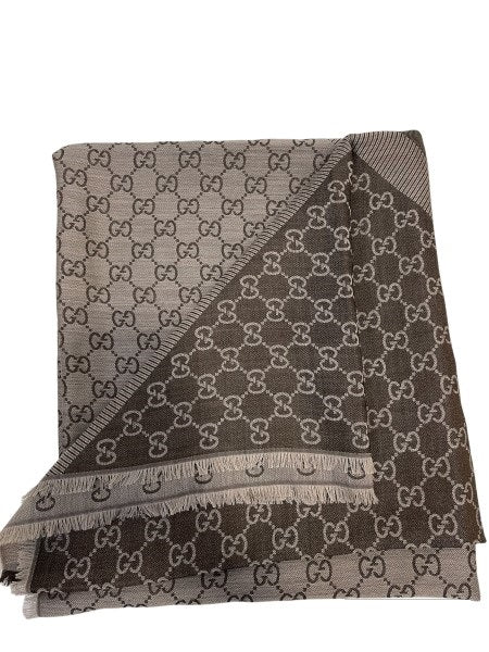 Gucci Dark Brown GG Shawl-Shawl-Gucci-The Closet Egypt