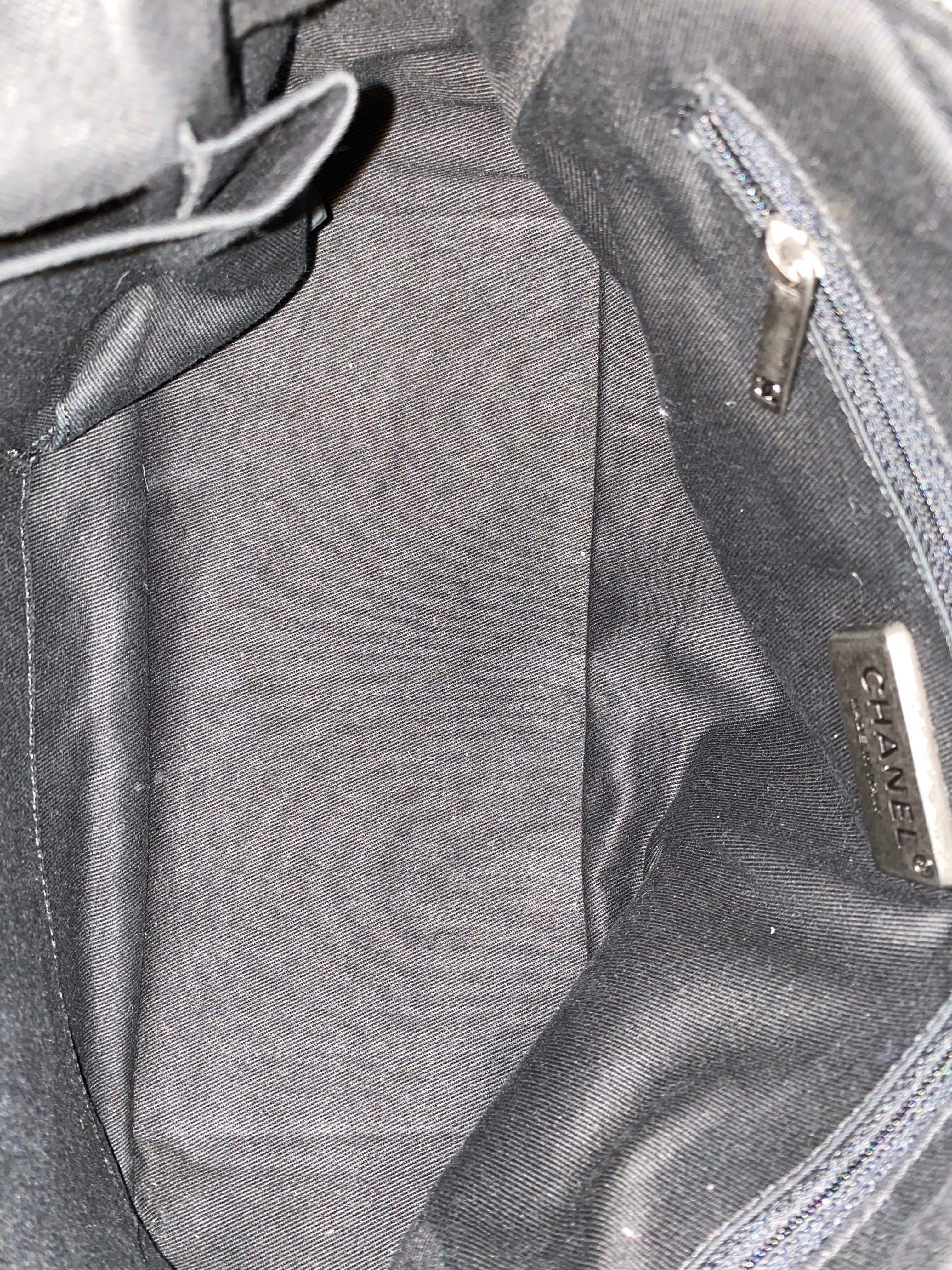 Chanel Black Distressed Outdoor Ligne Bag-handbag-Chanel-The Closet Egypt