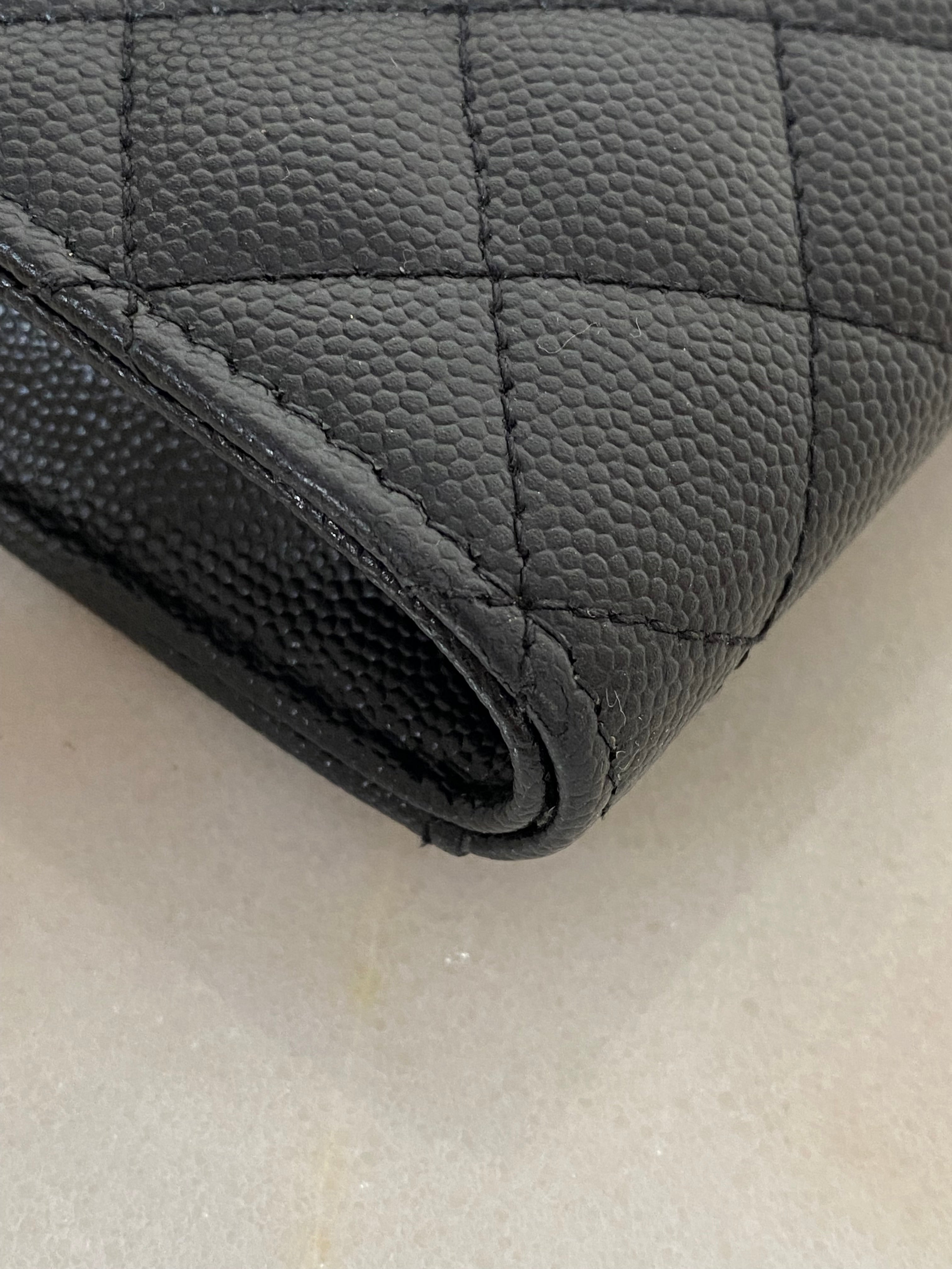 YSL Black Envelope Classic Pouch-Pouch-YSL-The Closet Egypt