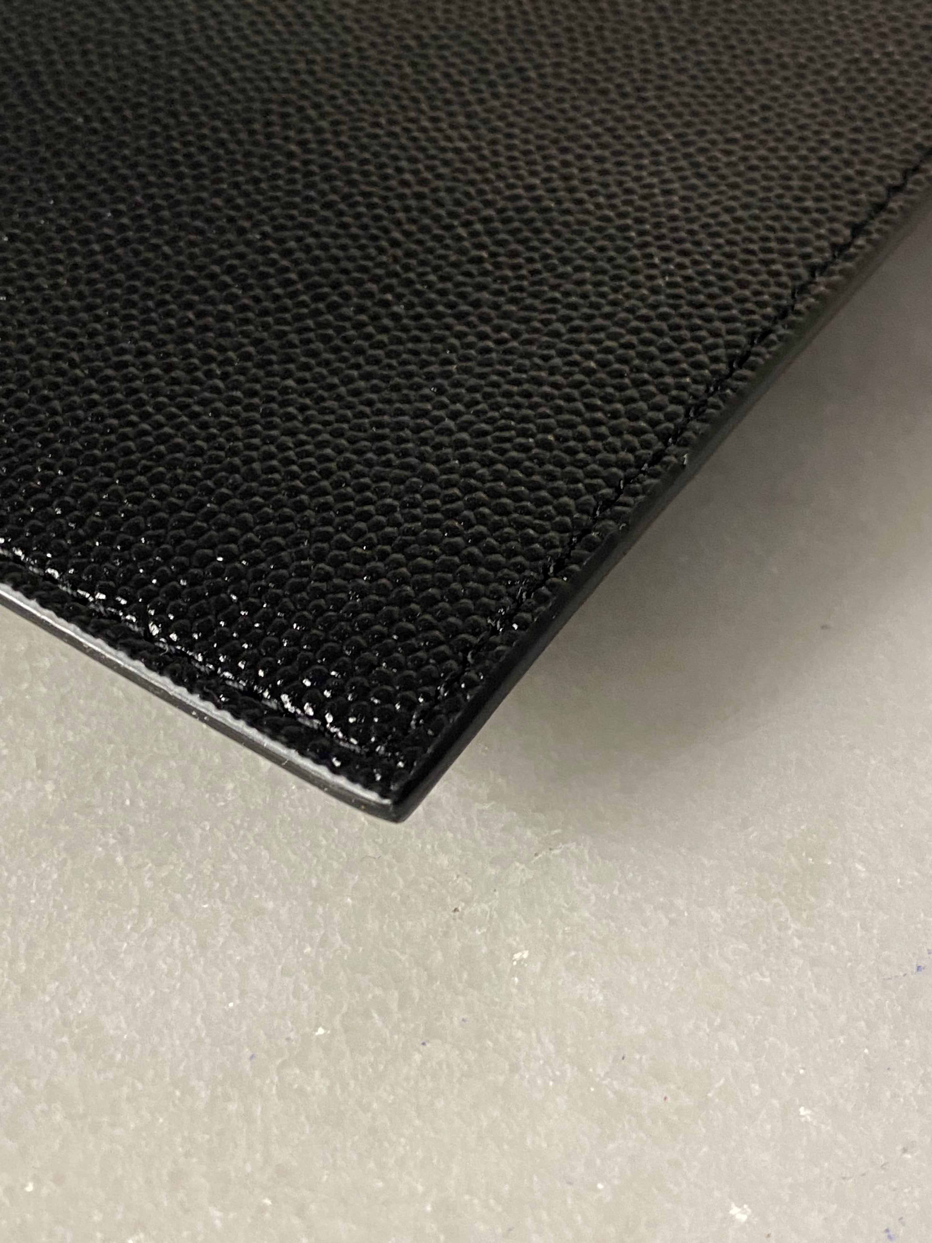 YSL Black Uptown Pouch-Pouch-YSL-The Closet Egypt