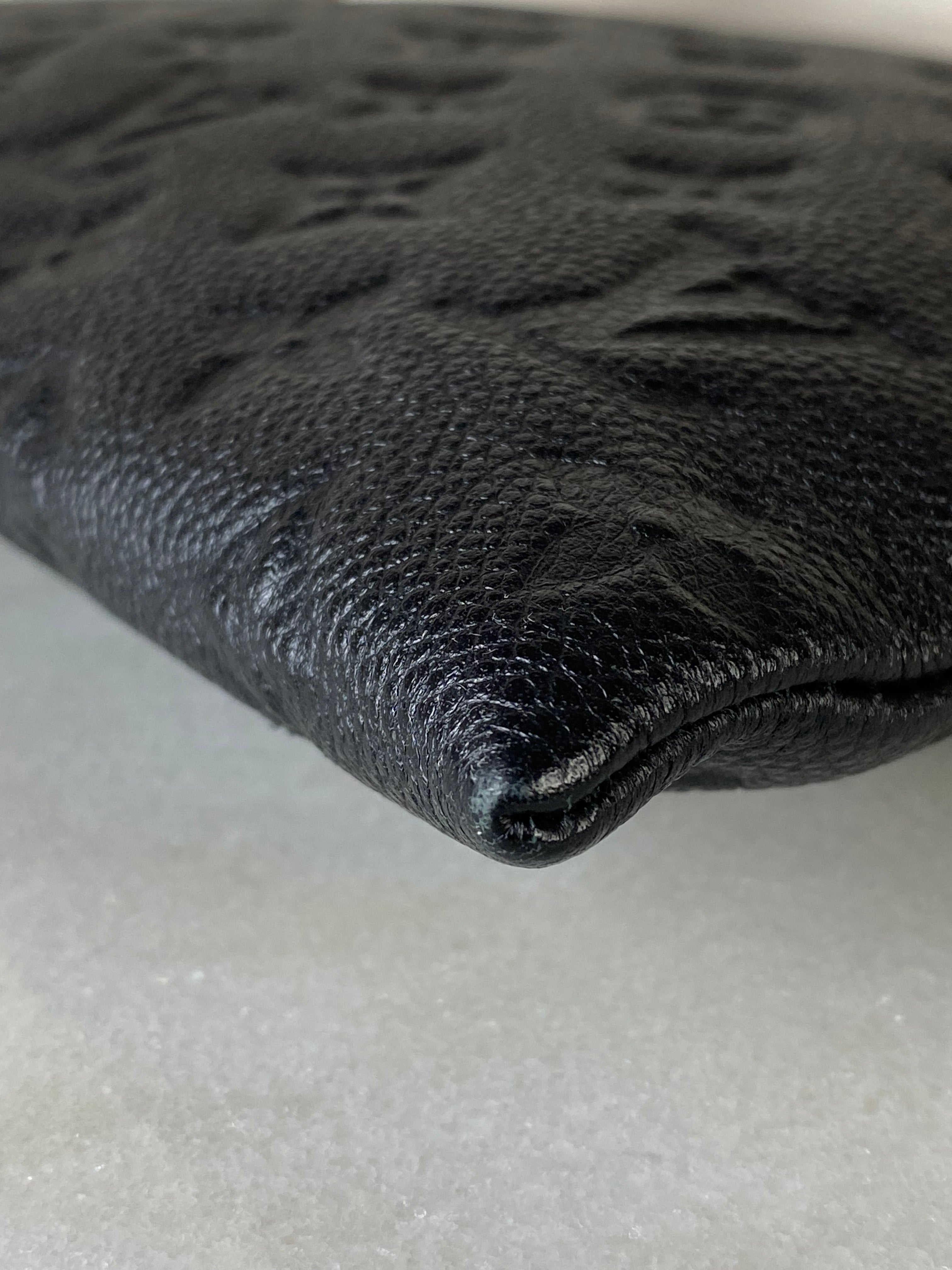 Louis Vuitton Black Empreinte Pouch-Pouch-Louis Vuitton-The Closet Egypt