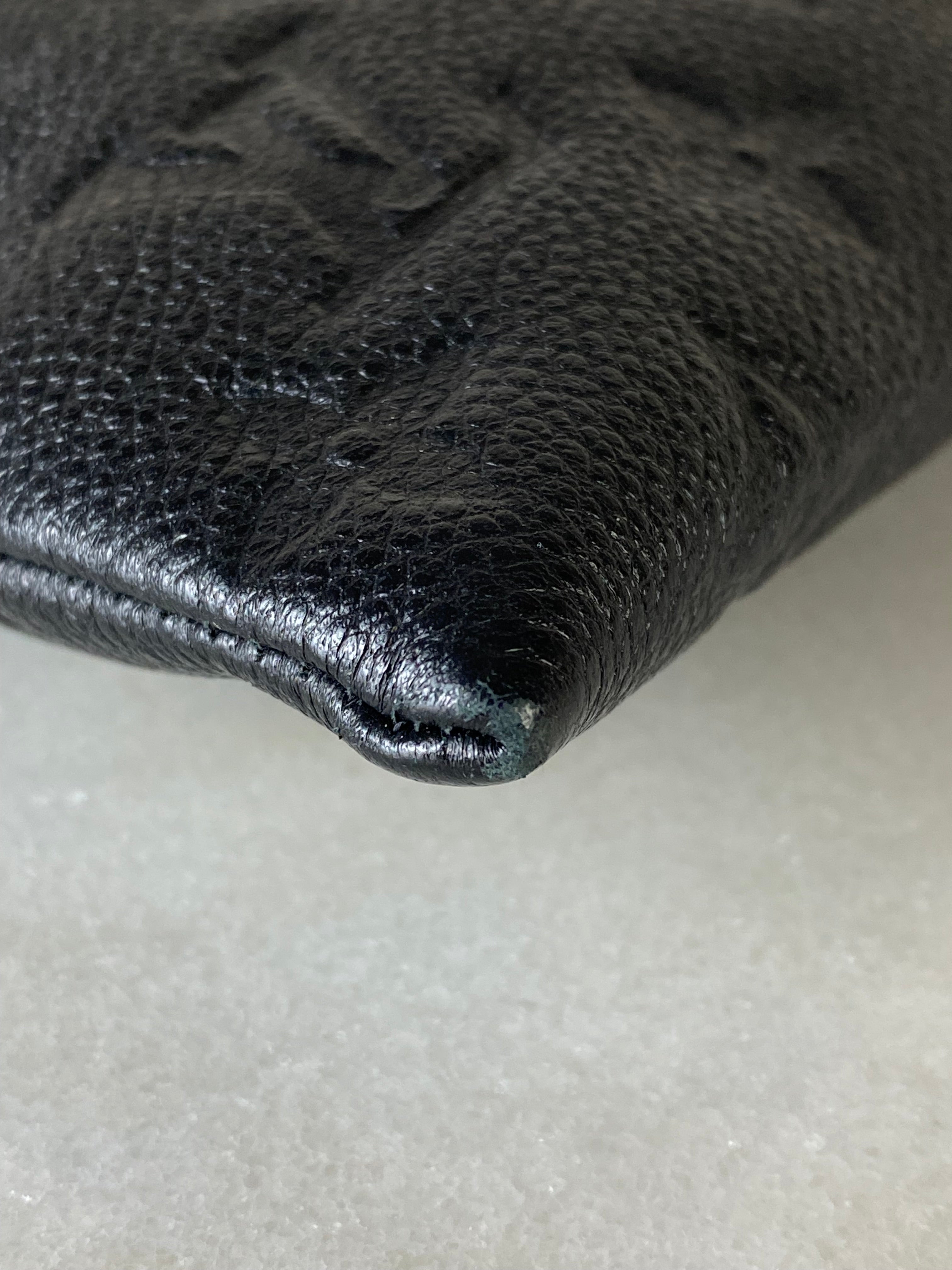 Louis Vuitton Black Empreinte Pouch-Pouch-Louis Vuitton-The Closet Egypt