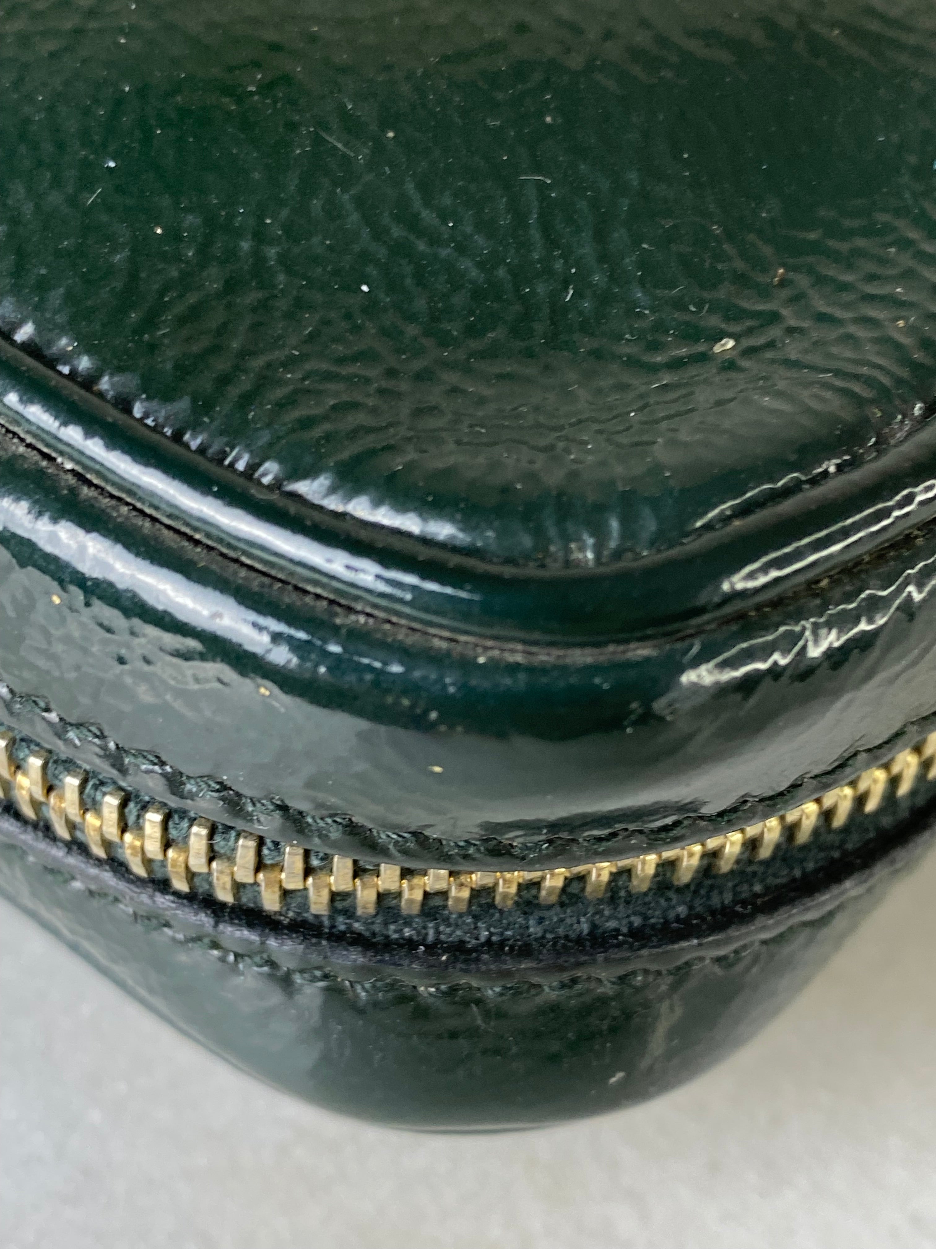 YSL Green Belle De Jour Chain Pouch-Pouch-YSL-The Closet Egypt