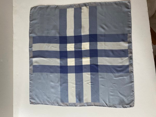 Burberry Bicolor Square Silk Small Scarf-Scarf-Burberry-The Closet Egypt