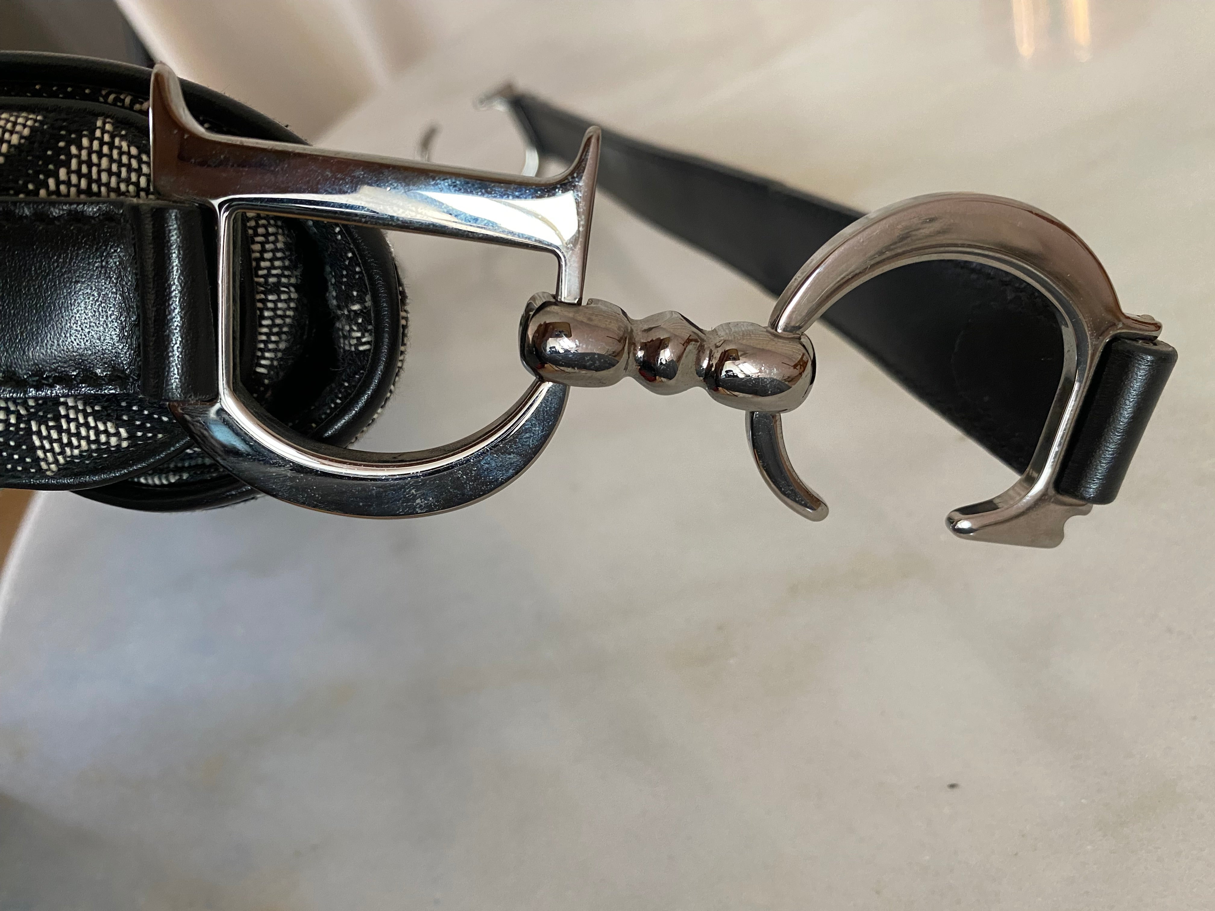 Christian Dior Black Oblique Saddle Bag-handbag-Christian Dior-The Closet Egypt