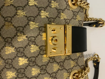 Gucci Bicolor GG Supreme Padlock Small Shoulder Bag-handbag-Gucci-The Closet Egypt