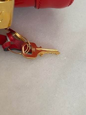 Louis Vuitton Red Monogram Vernis Alma BB Bag-handbag-Louis Vuitton-The Closet Egypt