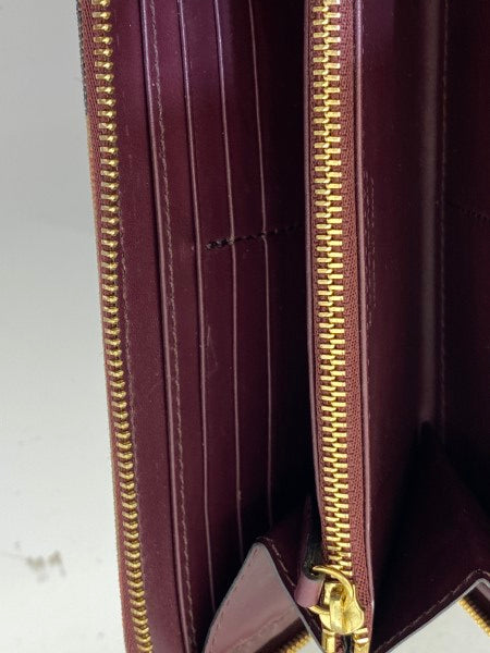 Burberry Dark Red House Check Wallet-wallet-Burberry-The Closet Egypt