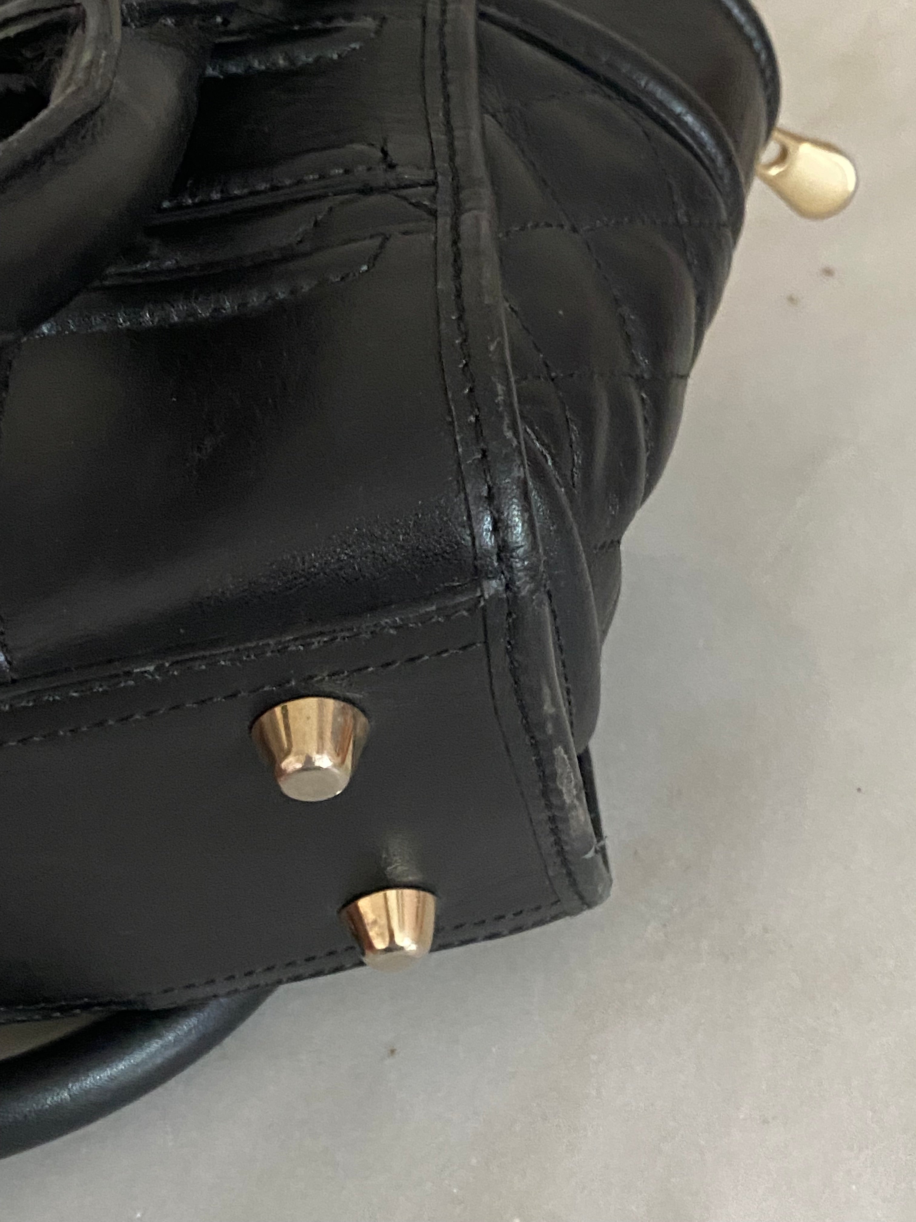 Burberry Black Mini Monor Tote Bag-handbag-Burberry-The Closet Egypt