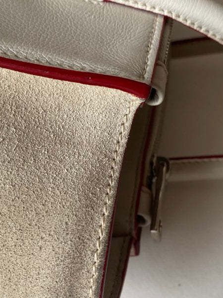 Prada White Twin Pocket Tote Bag-handbag-Prada-The Closet Egypt