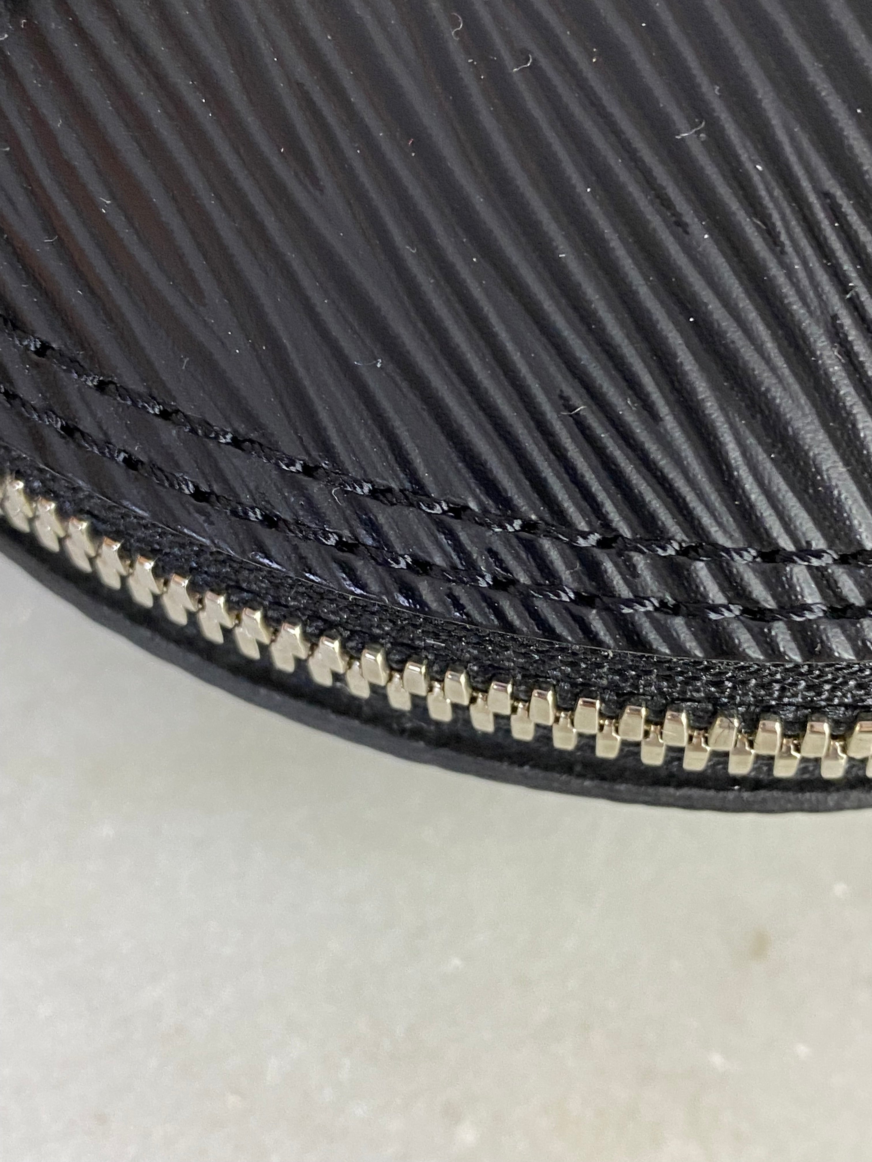 Louis Vuitton Black Epi Alma BB Bag