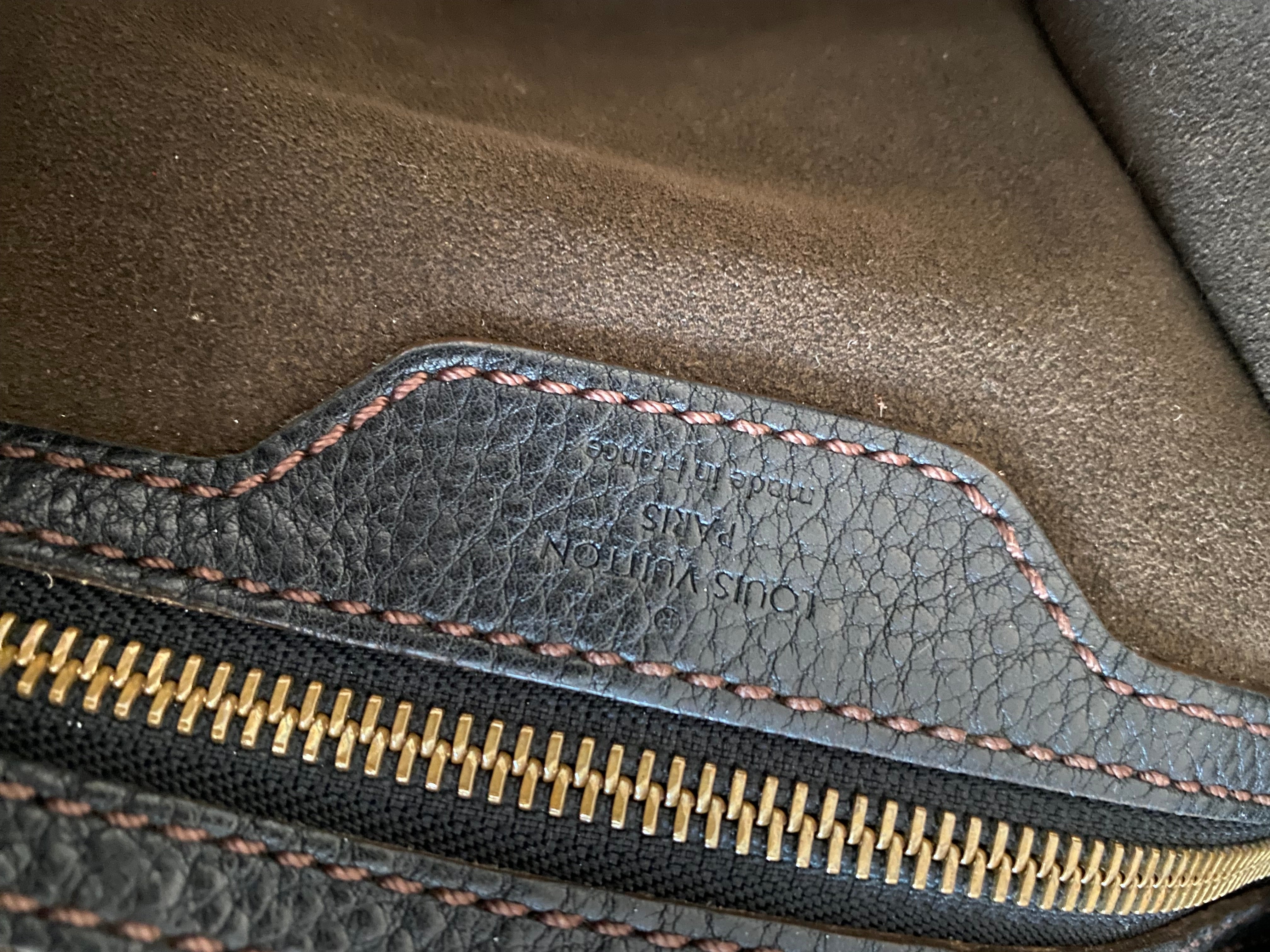 Louis Vuitton Black Mahina Tote Bag-handbag-Louis Vuitton-The Closet Egypt