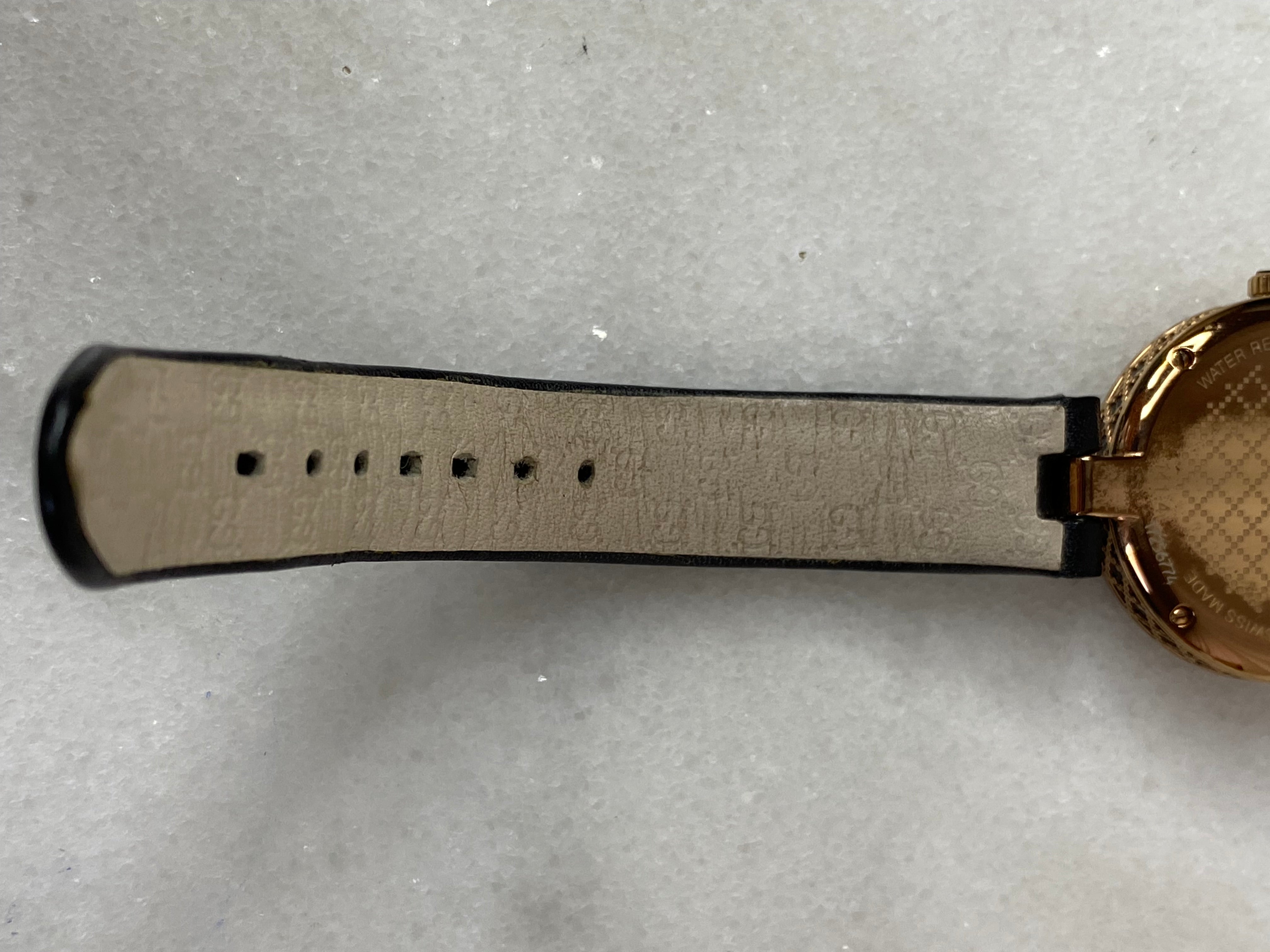 Gucci Black Diamantissima 32mm Watch-Watch-Gucci-The Closet Egypt
