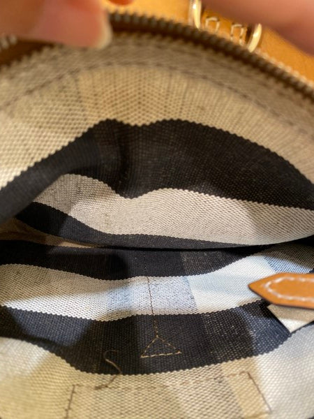 Burberry Camel House Check Bucket Bag-handbag-Burberry-The Closet Egypt