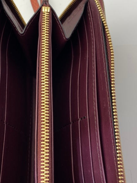 Burberry Dark Red House Check Wallet-wallet-Burberry-The Closet Egypt