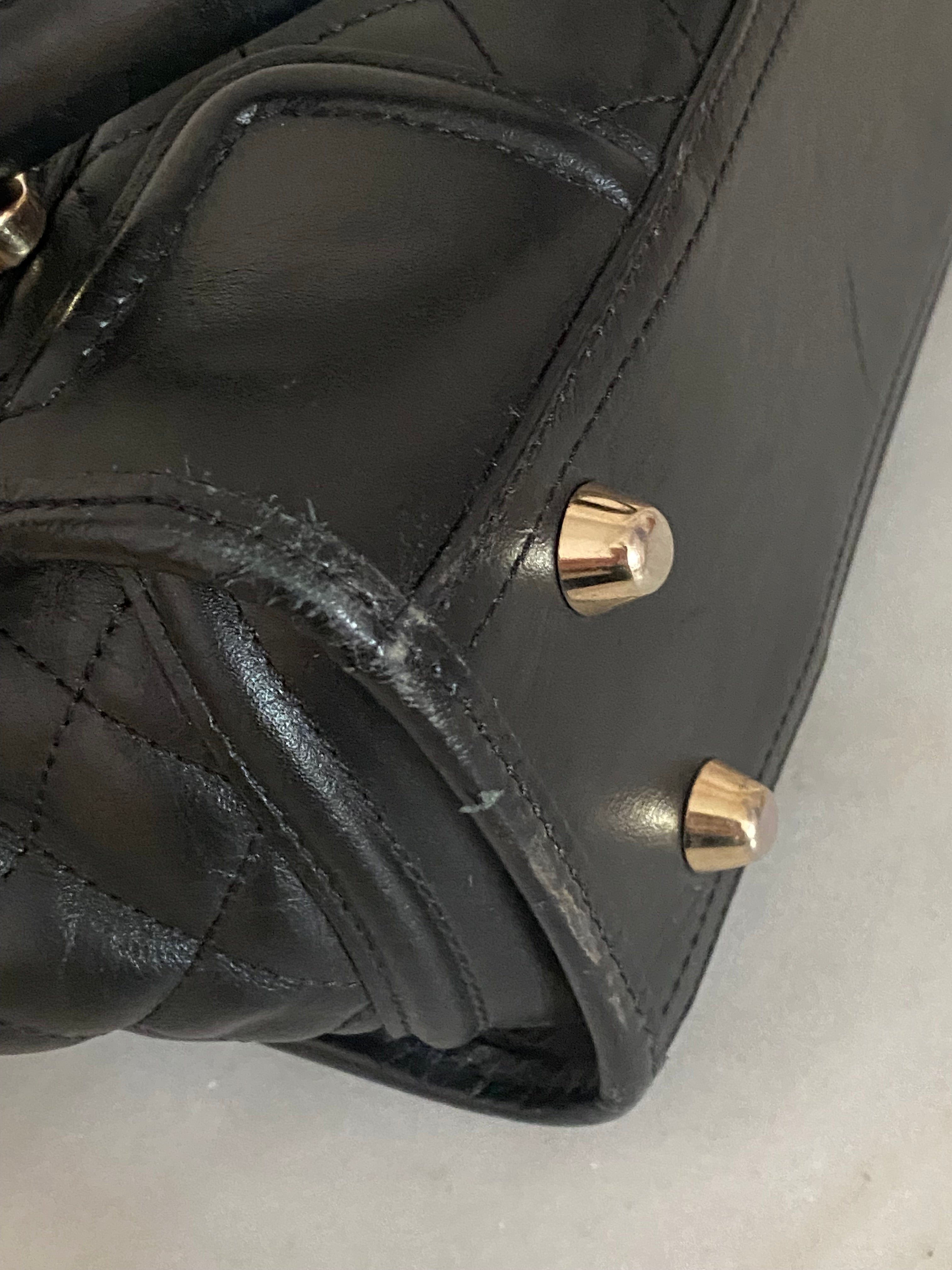 Burberry Black Mini Monor Tote Bag-handbag-Burberry-The Closet Egypt