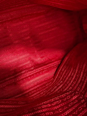 Prada Red Vernice Vertical Tote Bag-handbag-Prada-The Closet Egypt