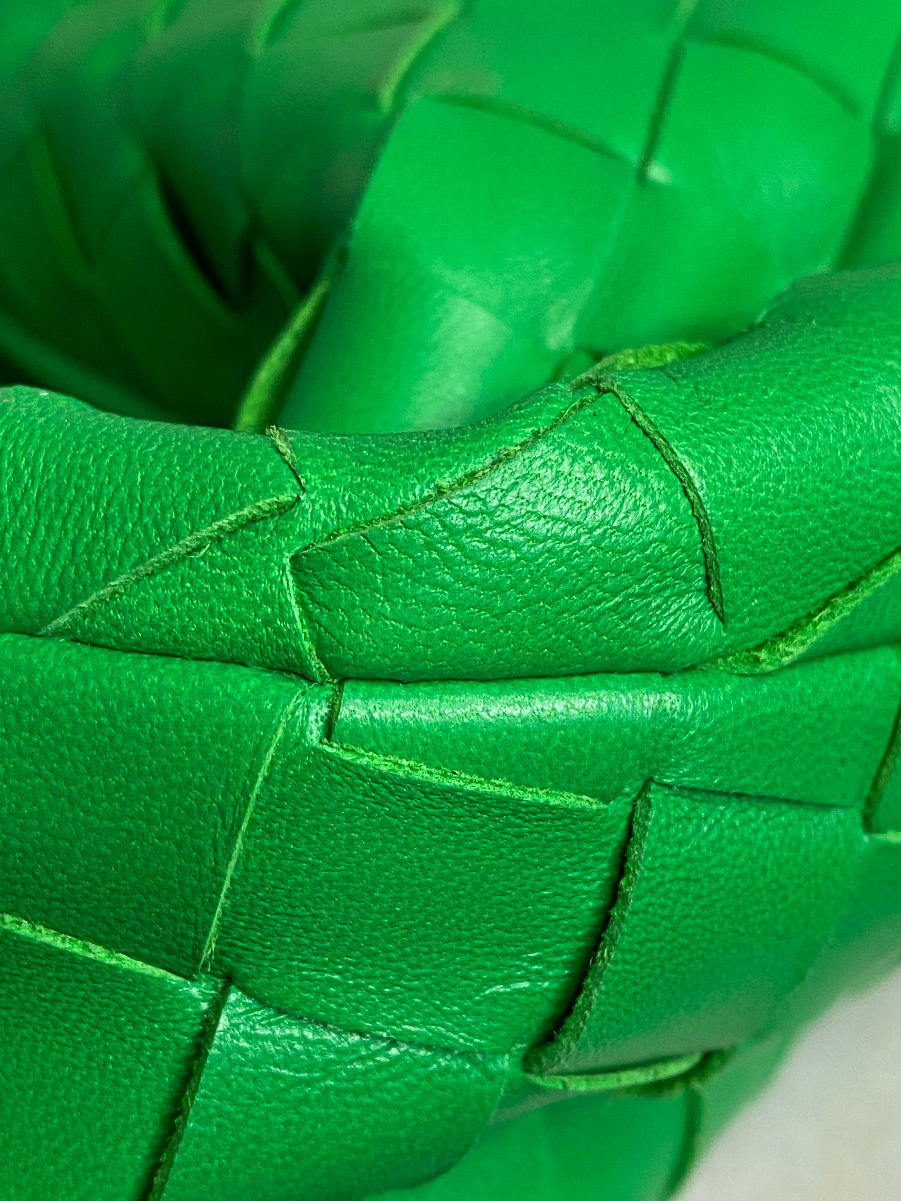 Bottega Veneta Green Jodie Mini Bag-handbag-Bottega Veneta-The Closet Egypt