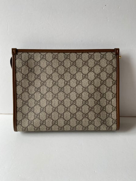 Gucci Brown GG Beauty Case-Beauty Case-Gucci-The Closet Egypt