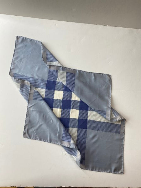 Burberry Bicolor Square Silk Small Scarf-Scarf-Burberry-The Closet Egypt