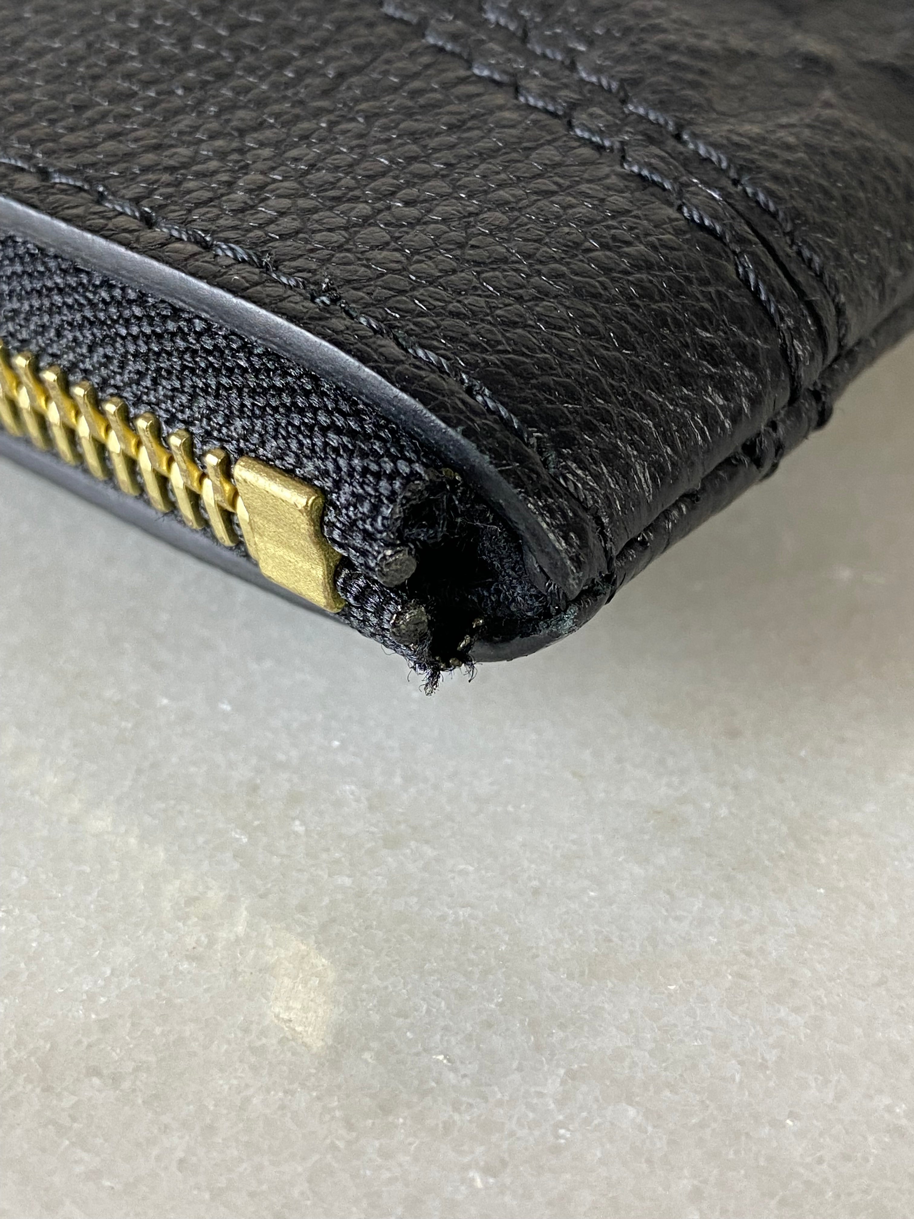 Louis Vuitton Black Empreinte Pouch-Pouch-Louis Vuitton-The Closet Egypt