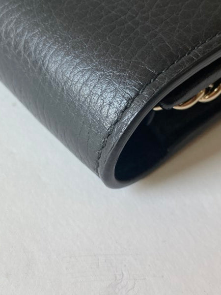 Gucci Black Interlocking WOC-Wallet Chain-Gucci-The Closet Egypt