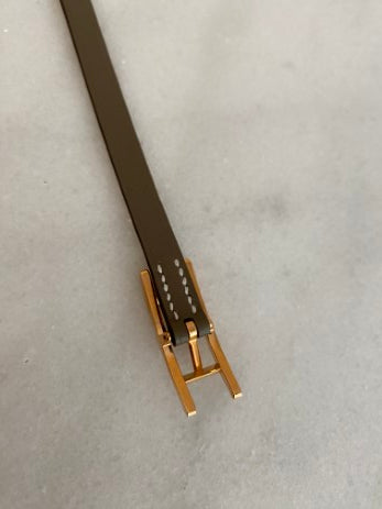 Hermes Light Beige Behapi Double Tour Bracelet-Bracelet-Hermes-The Closet Egypt