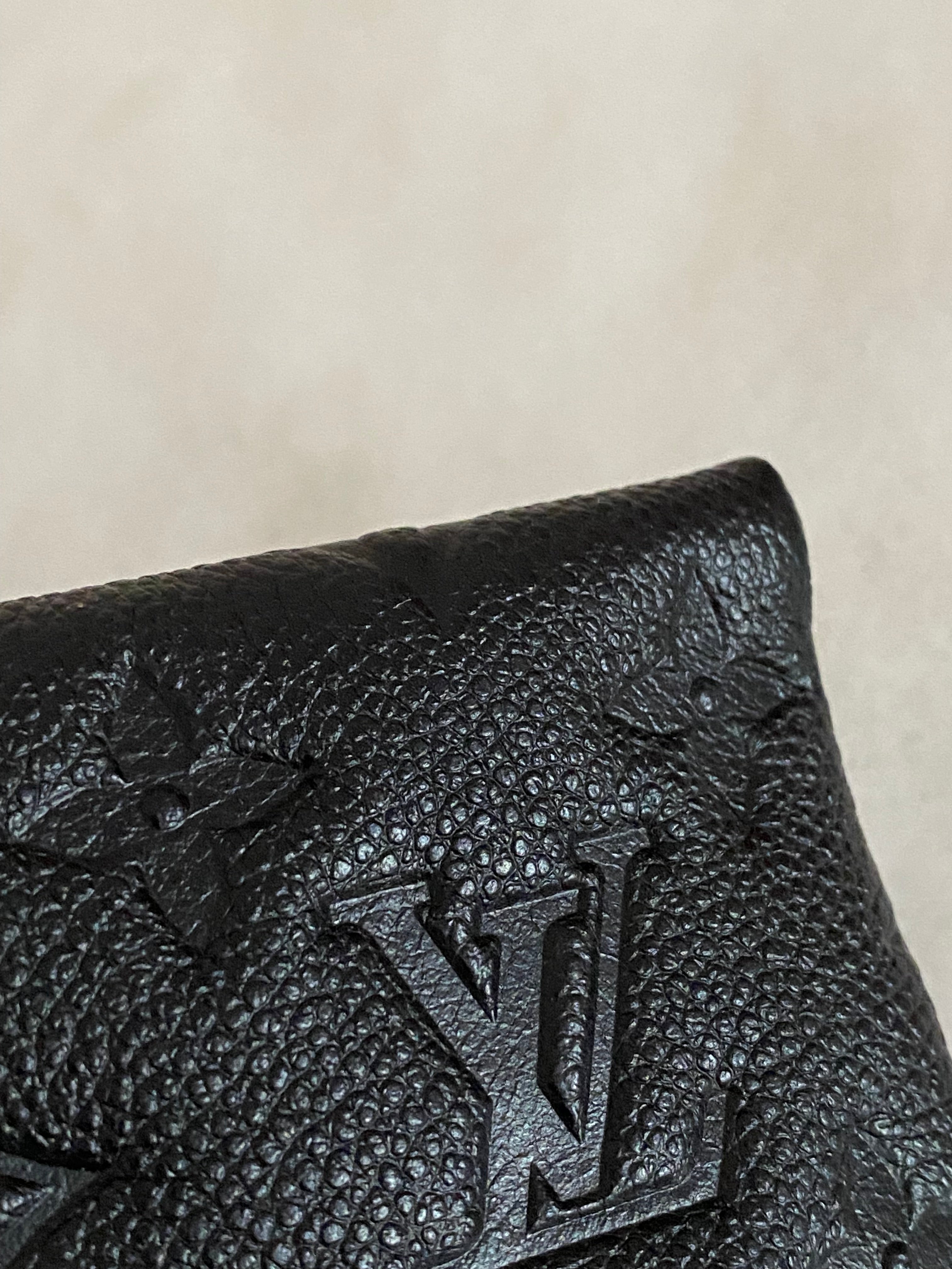 Louis Vuitton Black Monogram Empreinte Daily Pouch-Pouch-Louis Vuitton-The Closet Egypt