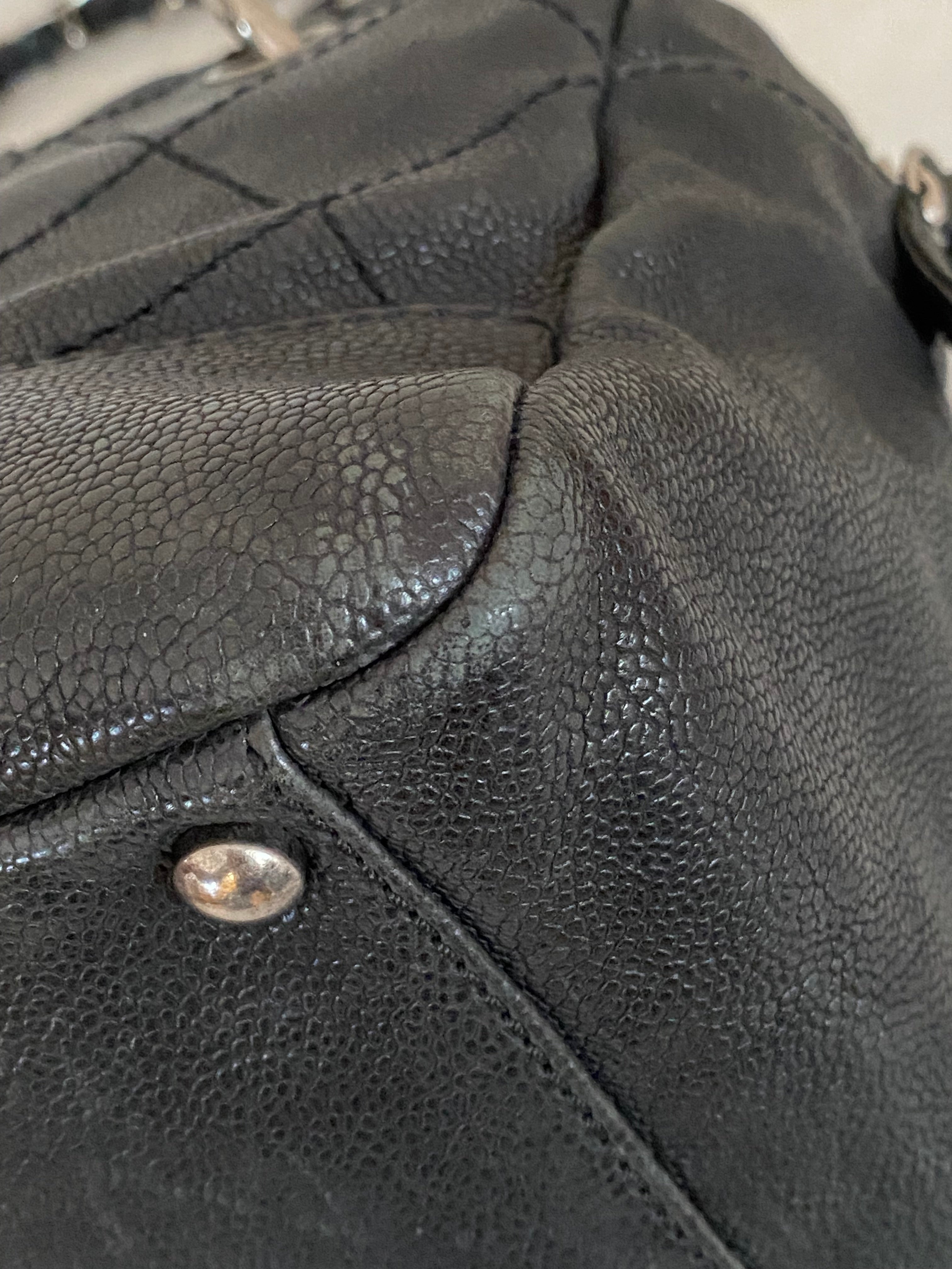 Chanel Black Distressed Outdoor Ligne Bag-handbag-Chanel-The Closet Egypt