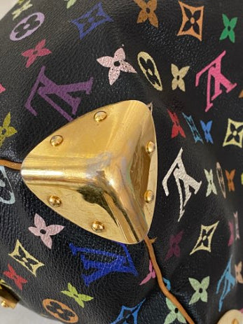 Louis Vuitton Black Multicolor Monogram Speedy 30 Bag-handbag-Louis Vuitton-The Closet Egypt