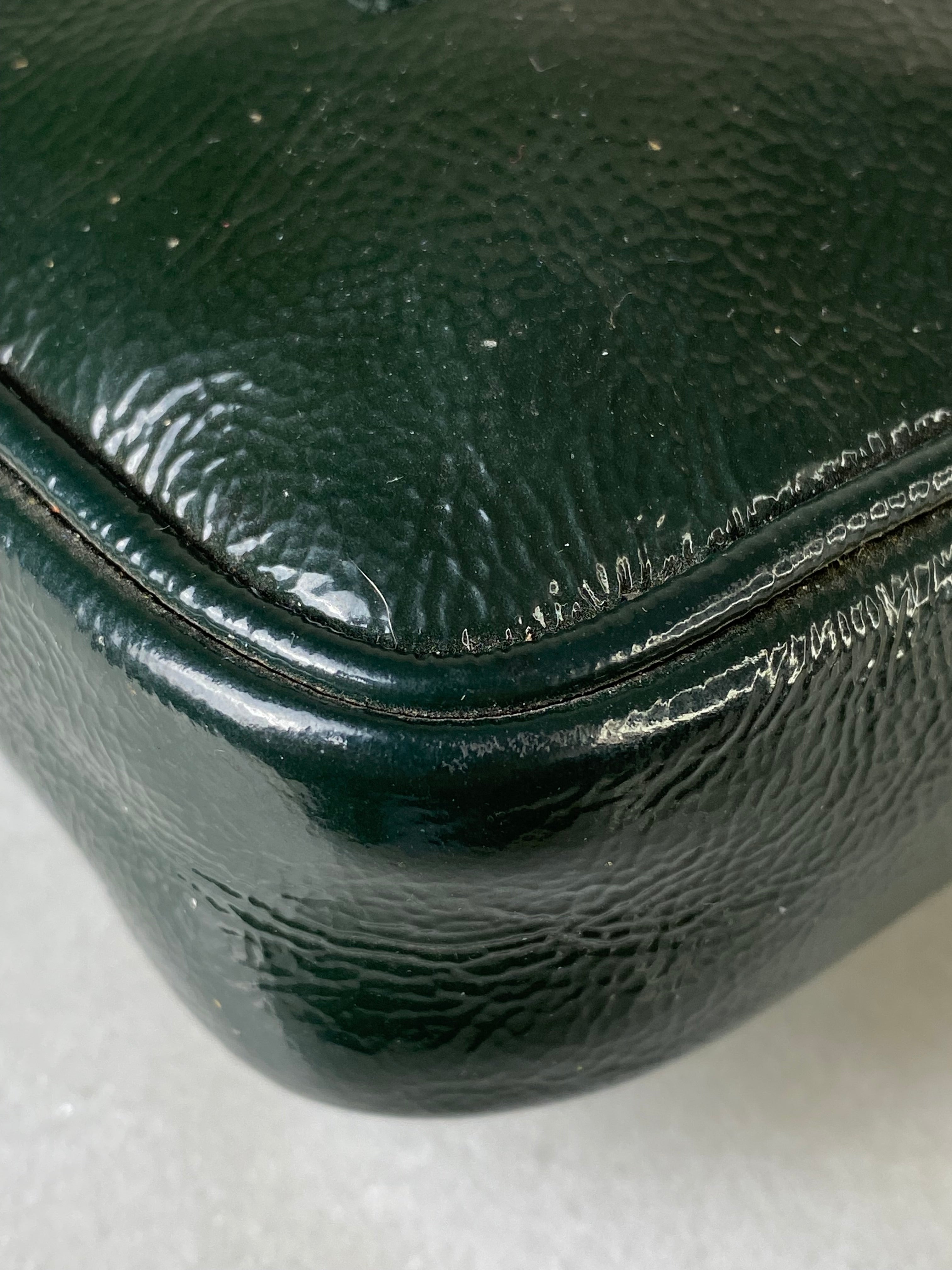 YSL Green Belle De Jour Chain Pouch-Pouch-YSL-The Closet Egypt