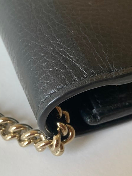 Gucci Black Interlocking WOC-Wallet Chain-Gucci-The Closet Egypt