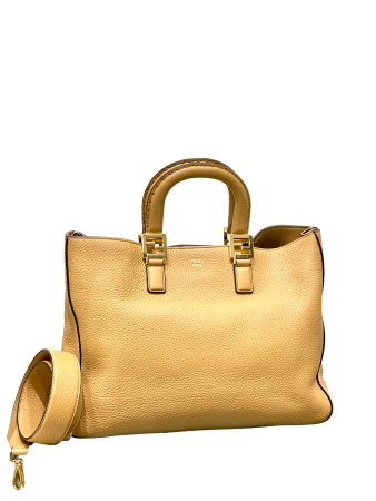 Fendi Beige 2 Way Tote Medium Bag-handbag-Fendi-The Closet Egypt