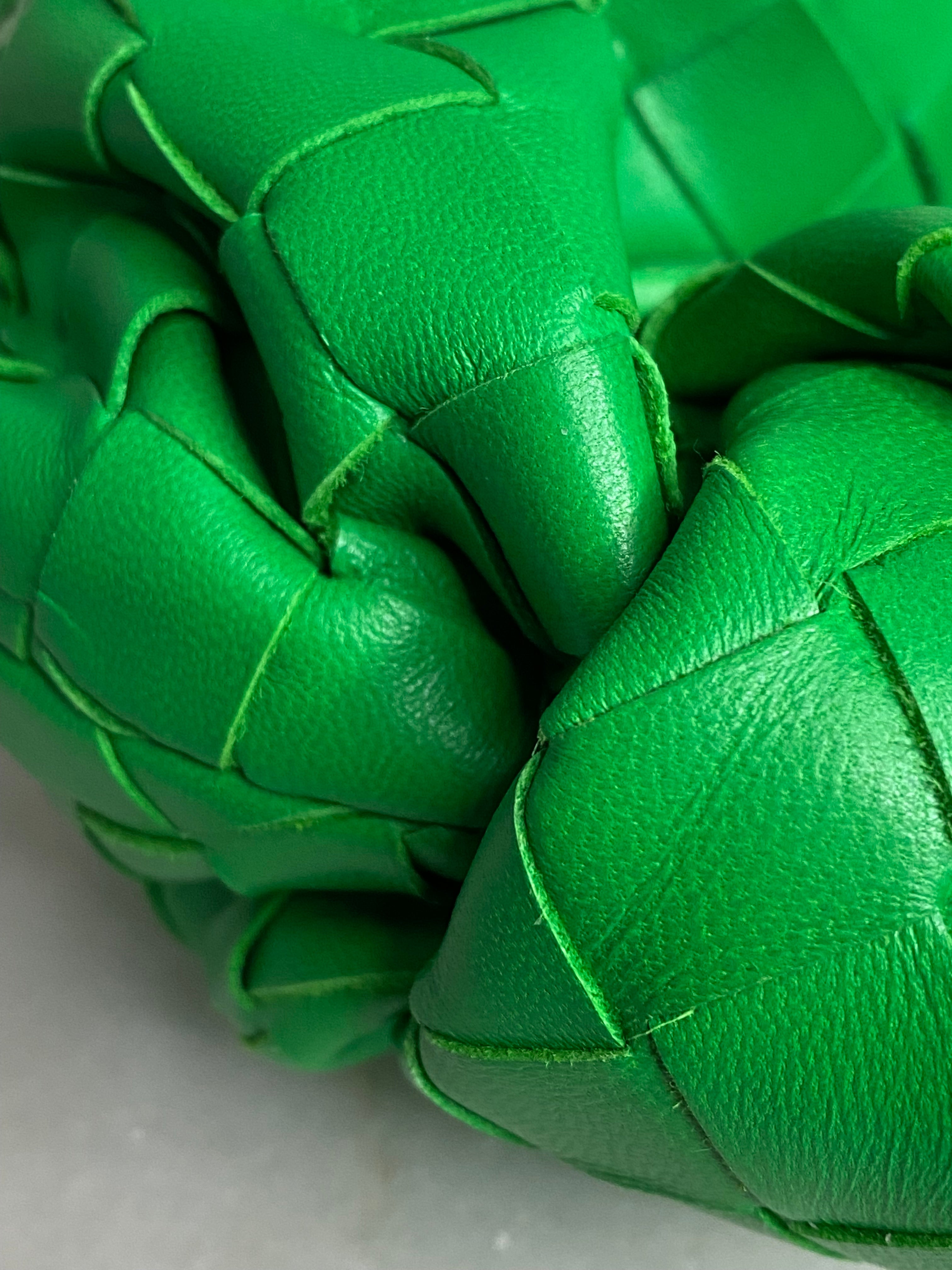 Bottega Veneta Green Jodie Mini Bag-handbag-Bottega Veneta-The Closet Egypt
