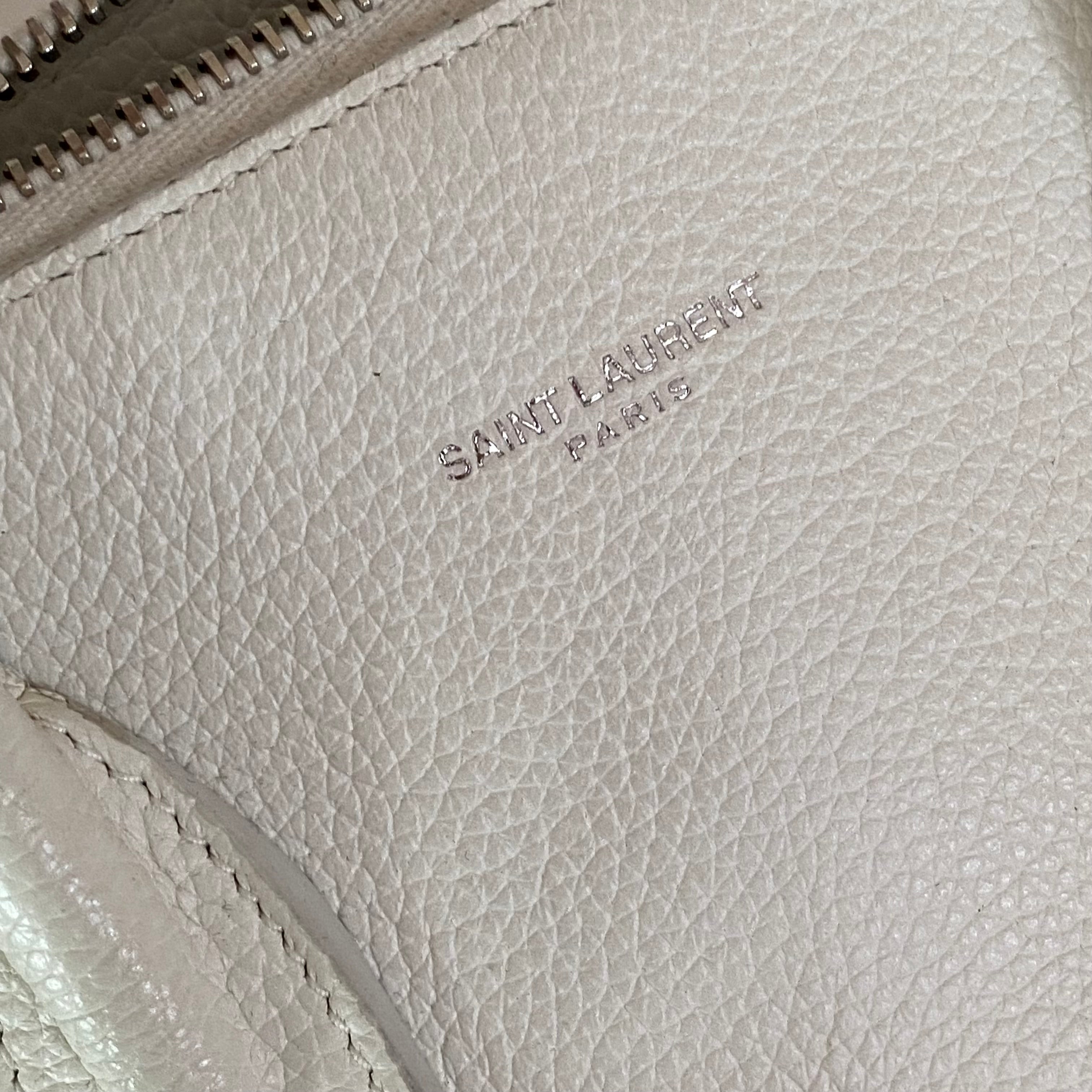 YSL White Sac De Jour Small Bag-handbag-YSL-The Closet Egypt
