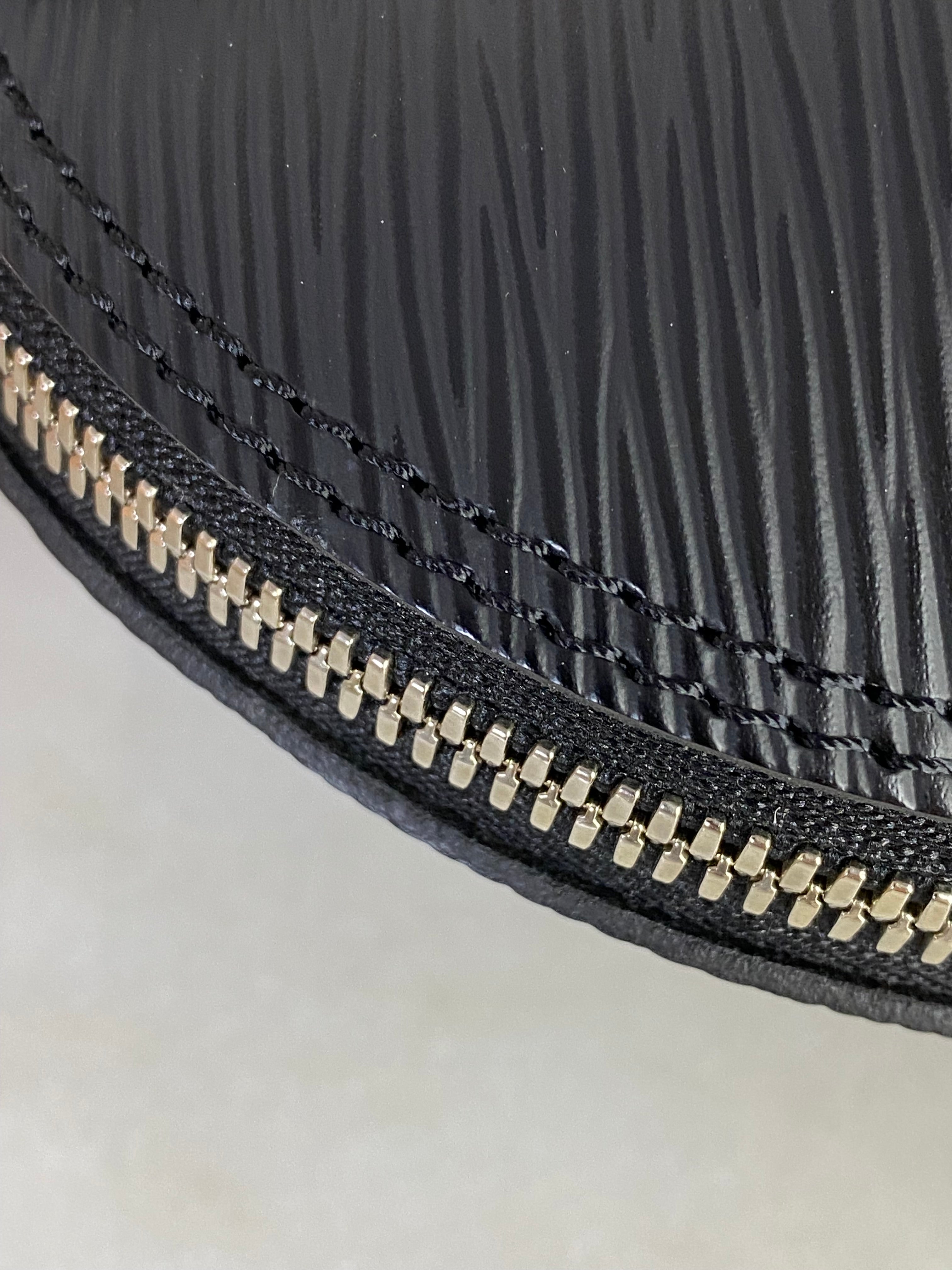 Louis Vuitton Black Epi Alma BB Bag