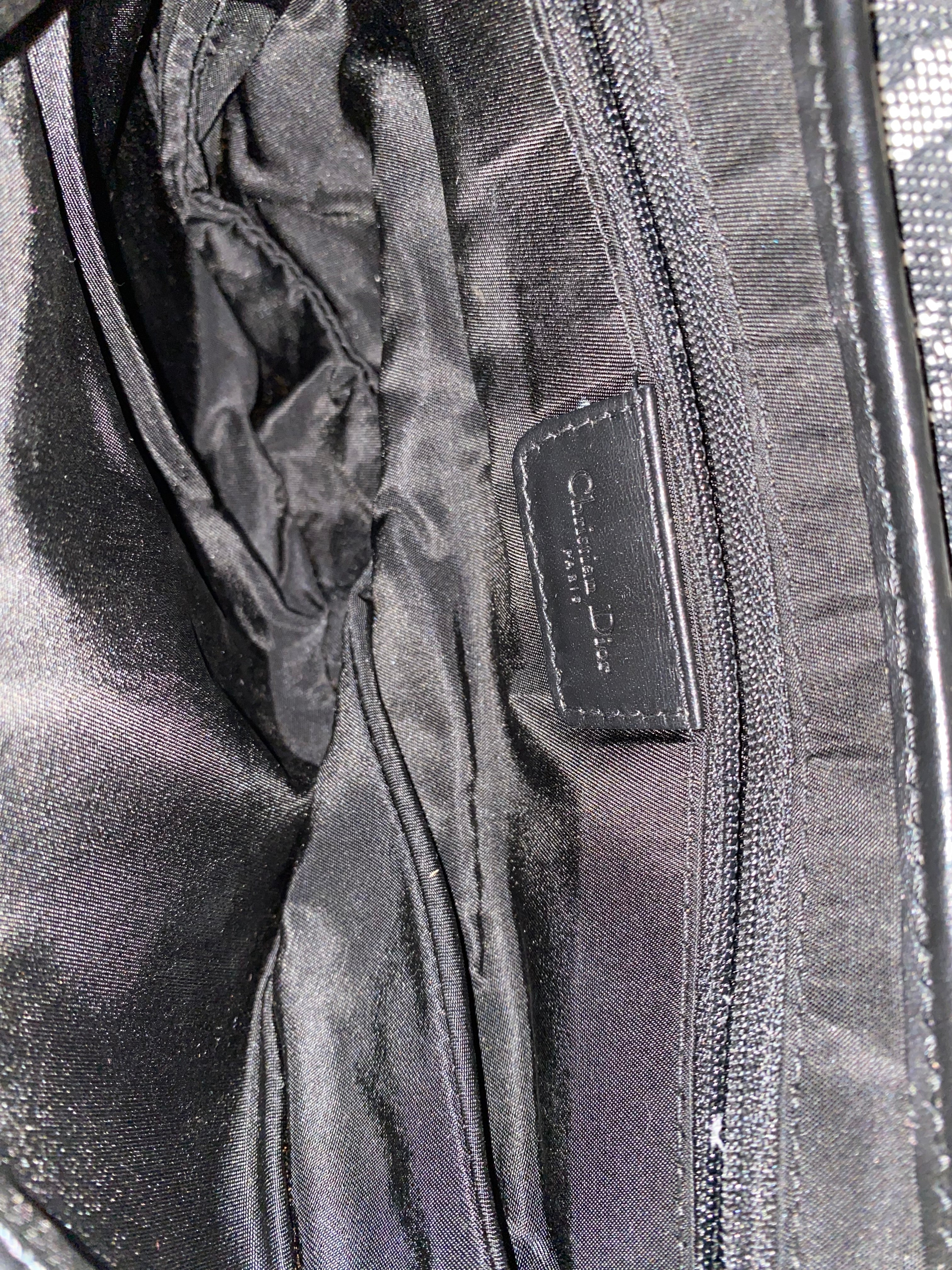 Christian Dior Black Oblique Saddle Bag-handbag-Christian Dior-The Closet Egypt