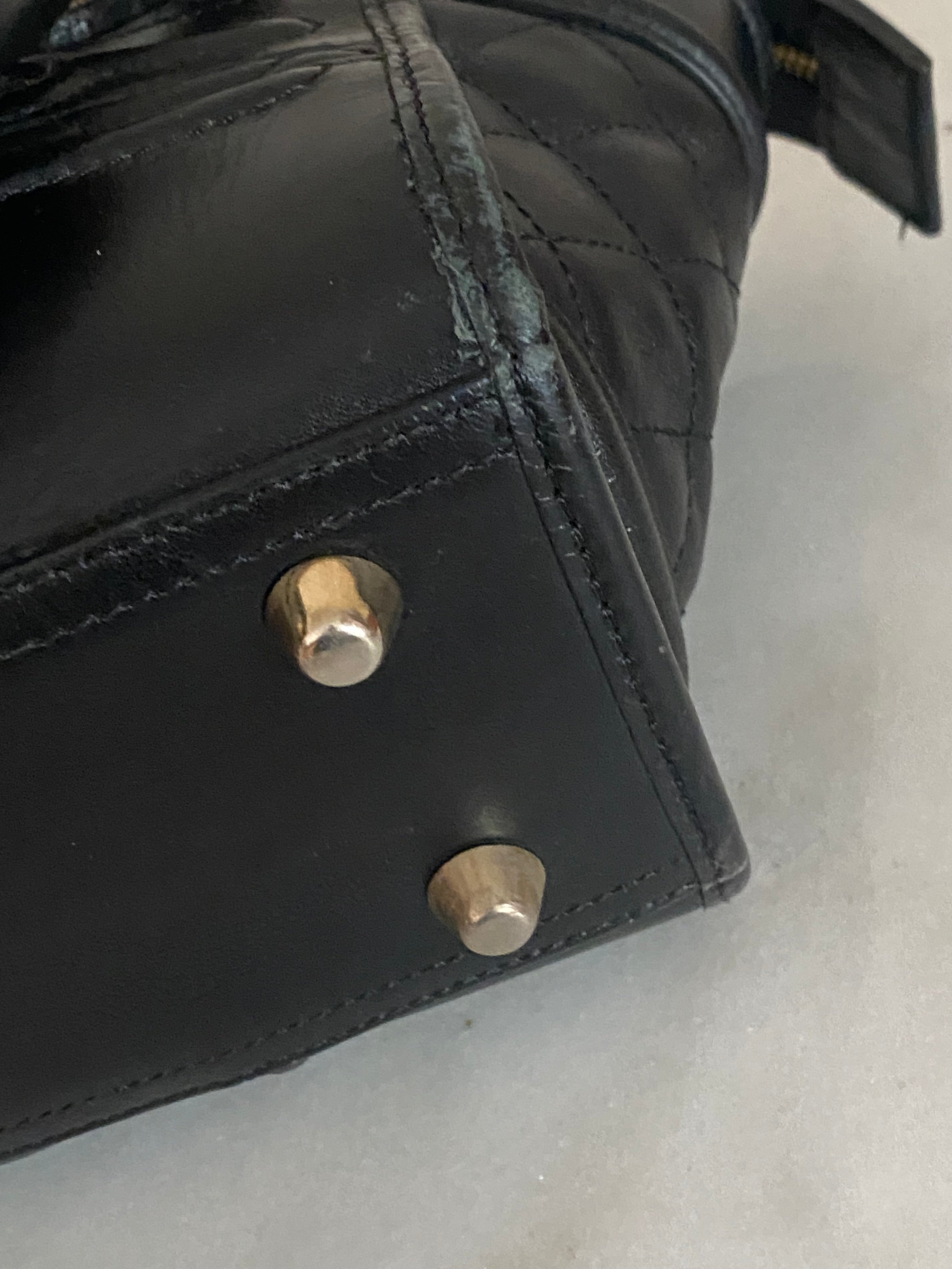 Burberry Black Mini Monor Tote Bag-handbag-Burberry-The Closet Egypt