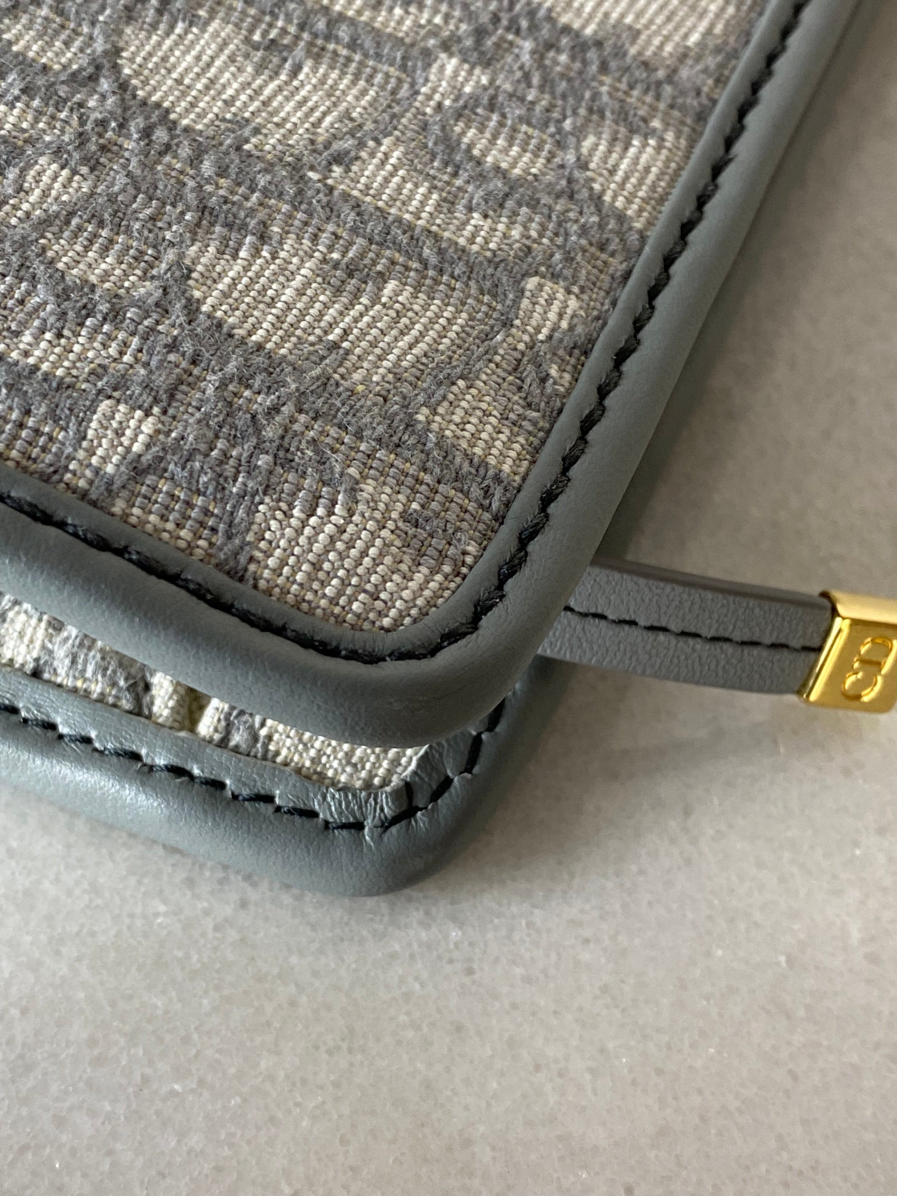 Christian Dior Grey Montaigne Pouch-Pouch-Christian Dior-The Closet Egypt