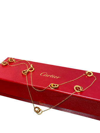 Cartier 18K Yellow Gold Love Long Necklace-Necklaces-Cartier-The Closet Egypt