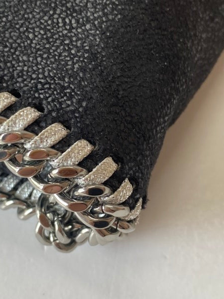 Stella Mccartney Tiny Black Falabella Crossbody Bag-handbag-Stella Mccartney-The Closet Egypt