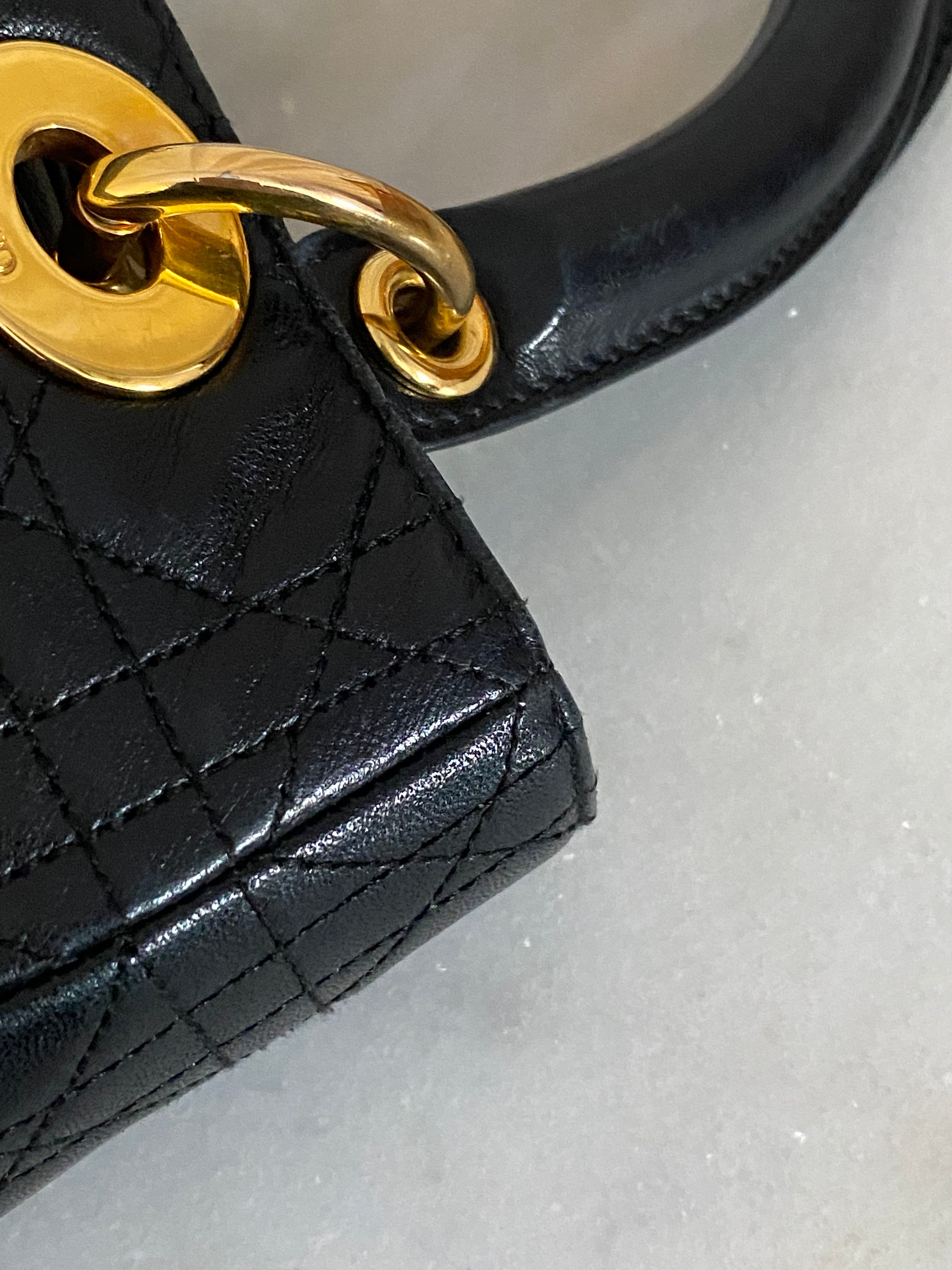 Christian Dior Black Lady Dior Small Bag-handbag-Christian Dior-The Closet Egypt