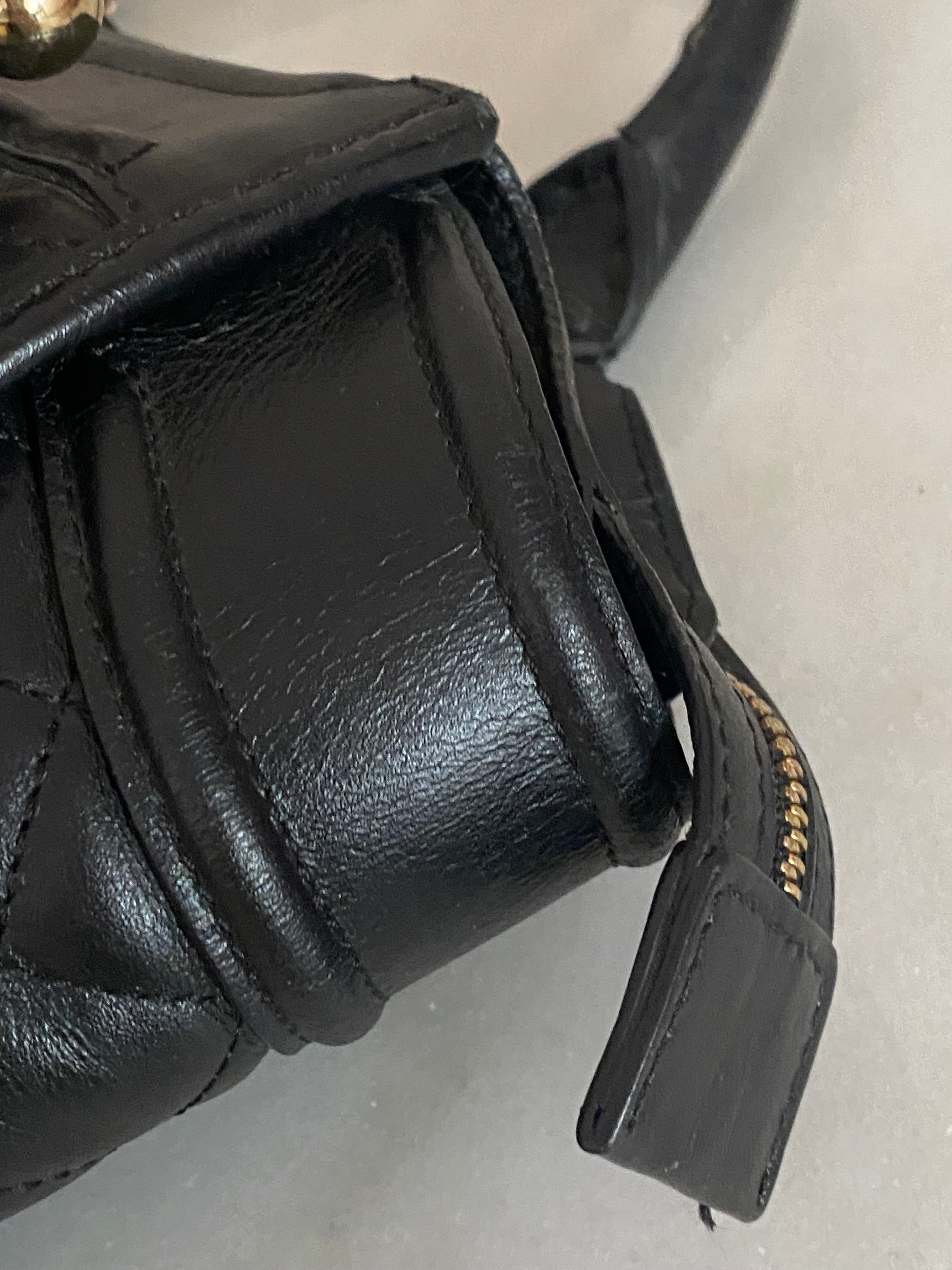 Burberry Black Mini Monor Tote Bag-handbag-Burberry-The Closet Egypt