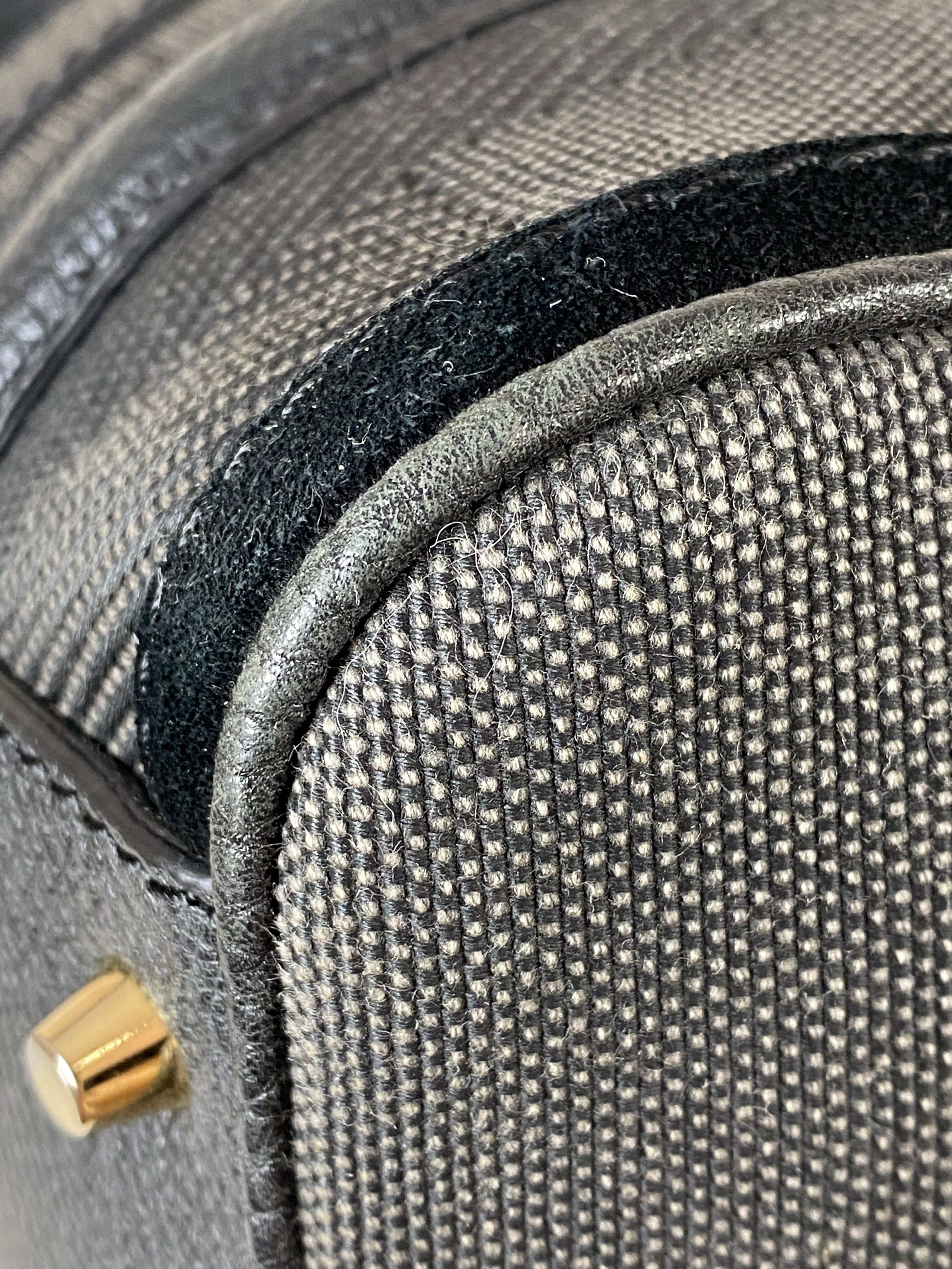 Burberry Black Bowling Boston Medium Bag