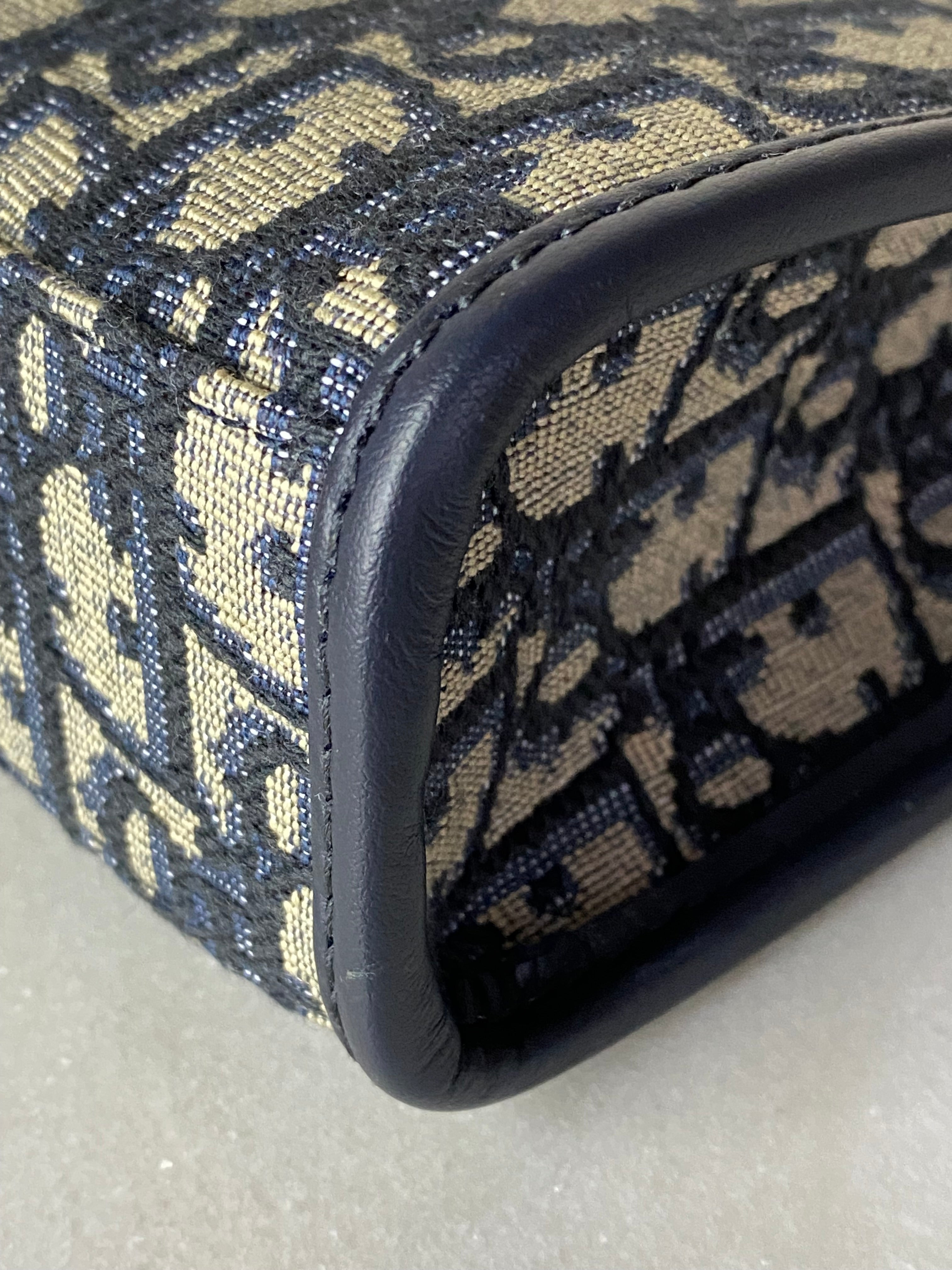 Christian Dior Blue Montaigne Pouch-Pouch-Christian Dior-The Closet Egypt